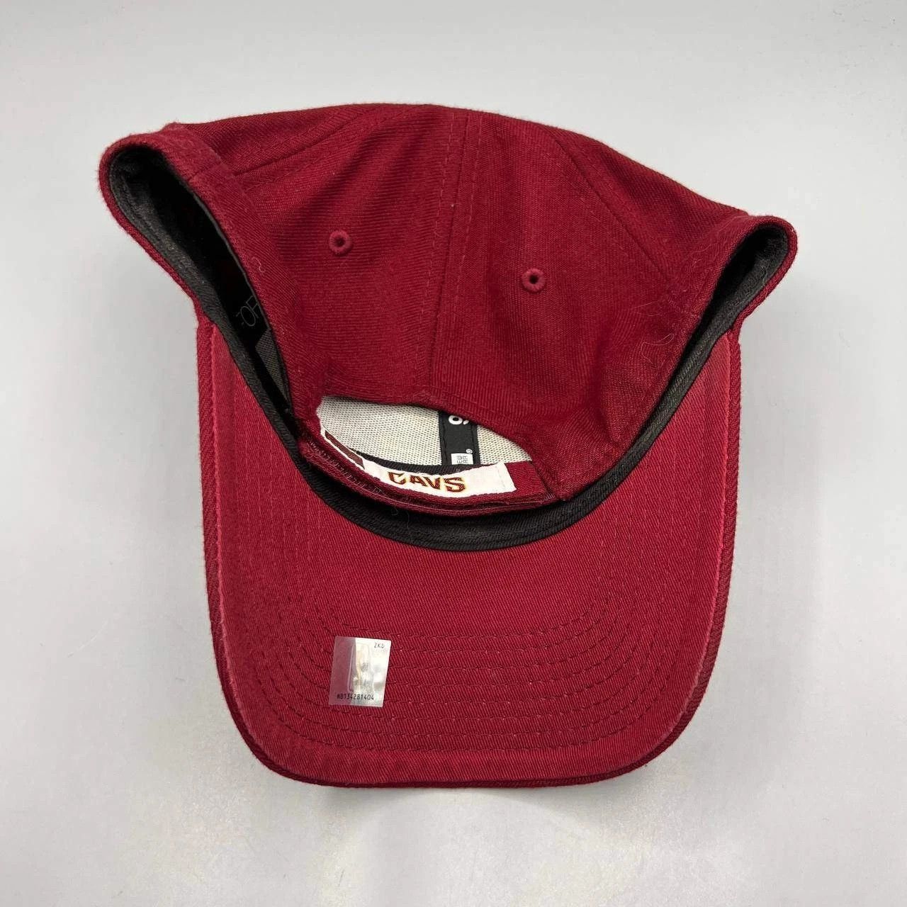 New Era Cleveland Cavaliers Hat Men Red Embroidered Strap Back Cap Size ONE SIZE - 3 Thumbnail