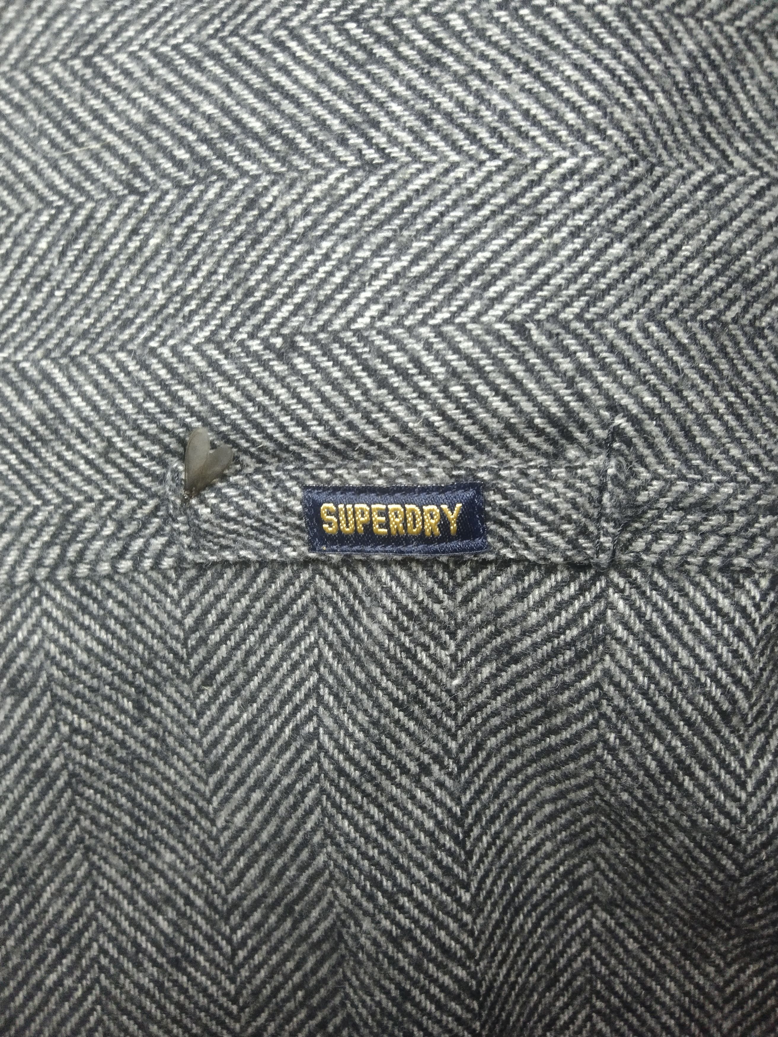 Superdry Superdry The Ultimate Tweed long sleeve button up shirt Size US S / EU 44-46 / 1 - 13 Thumbnail