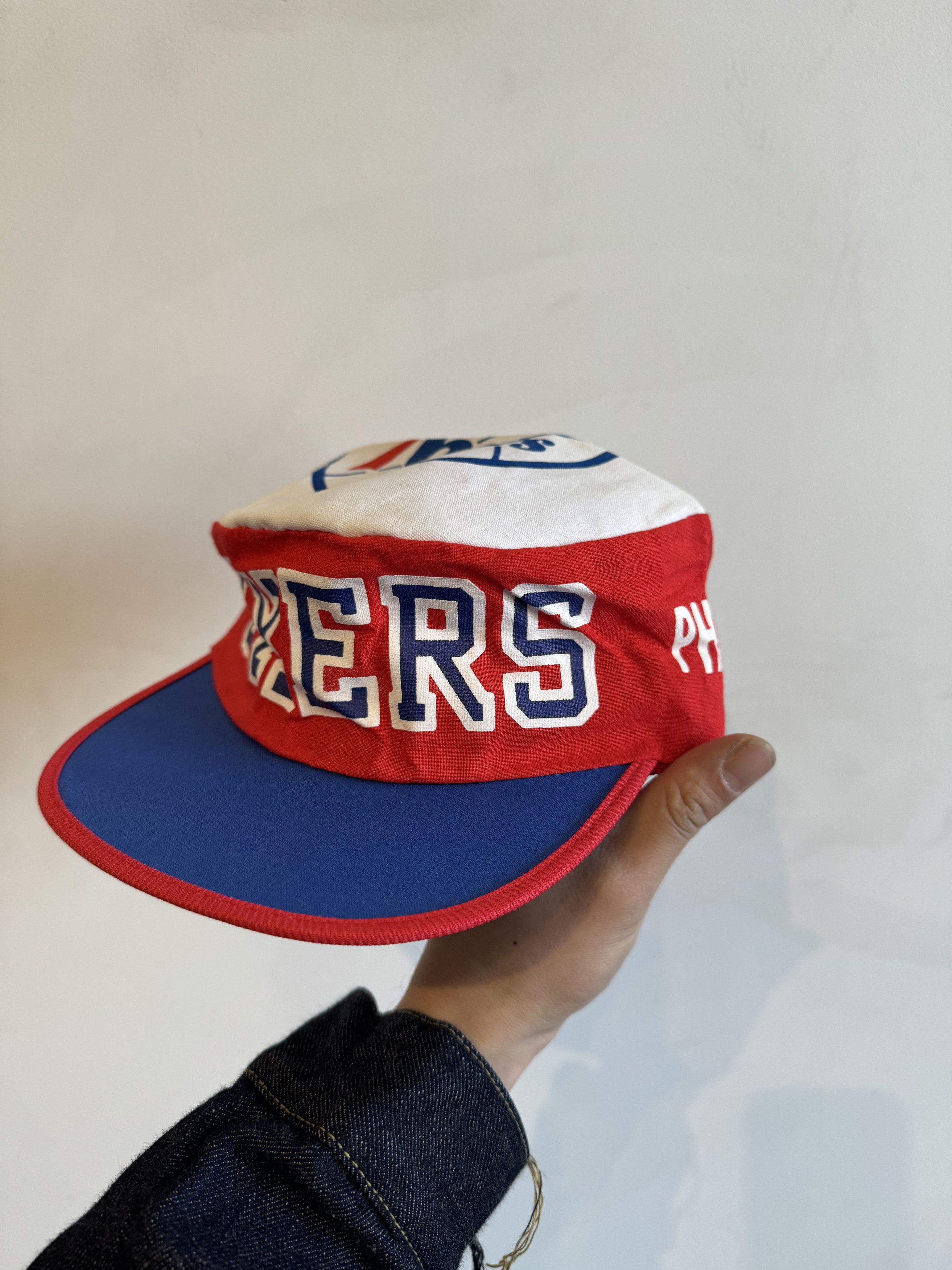 NBA × Vintage 80/90s NBA 76ers Painter Hat Size ONE SIZE - 1 Thumbnail