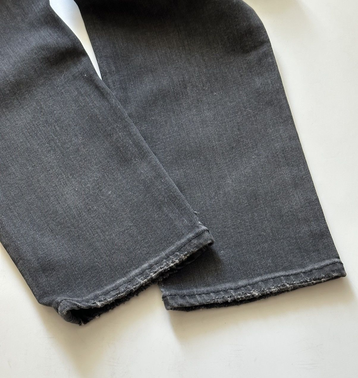 Balmain BALMAIN Decarnin SS2011 Distressed Skinny Gray Denim Jeans Size US 29 - 24 Thumbnail
