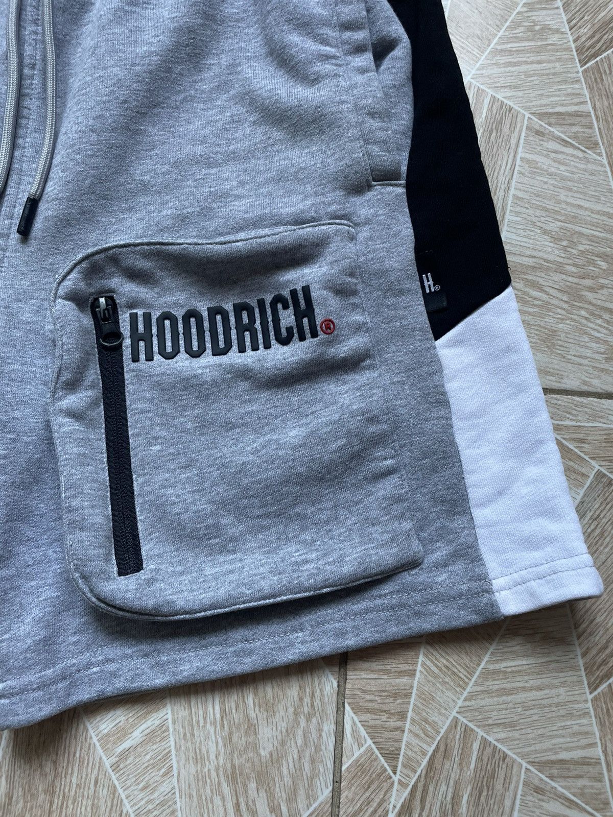 Japanese Brand Hoodrich London C-2814 Multi Pocket Cargo Gray Shorts Drill Size US 32 / EU 48 - 4 Thumbnail