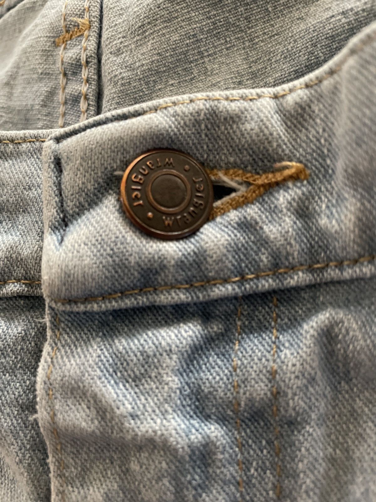 Vintage × Wrangler Crazy vintage y2k wrangler carpenter denim Jean shorts cargo Size US 34 / EU 50 - 8 Thumbnail