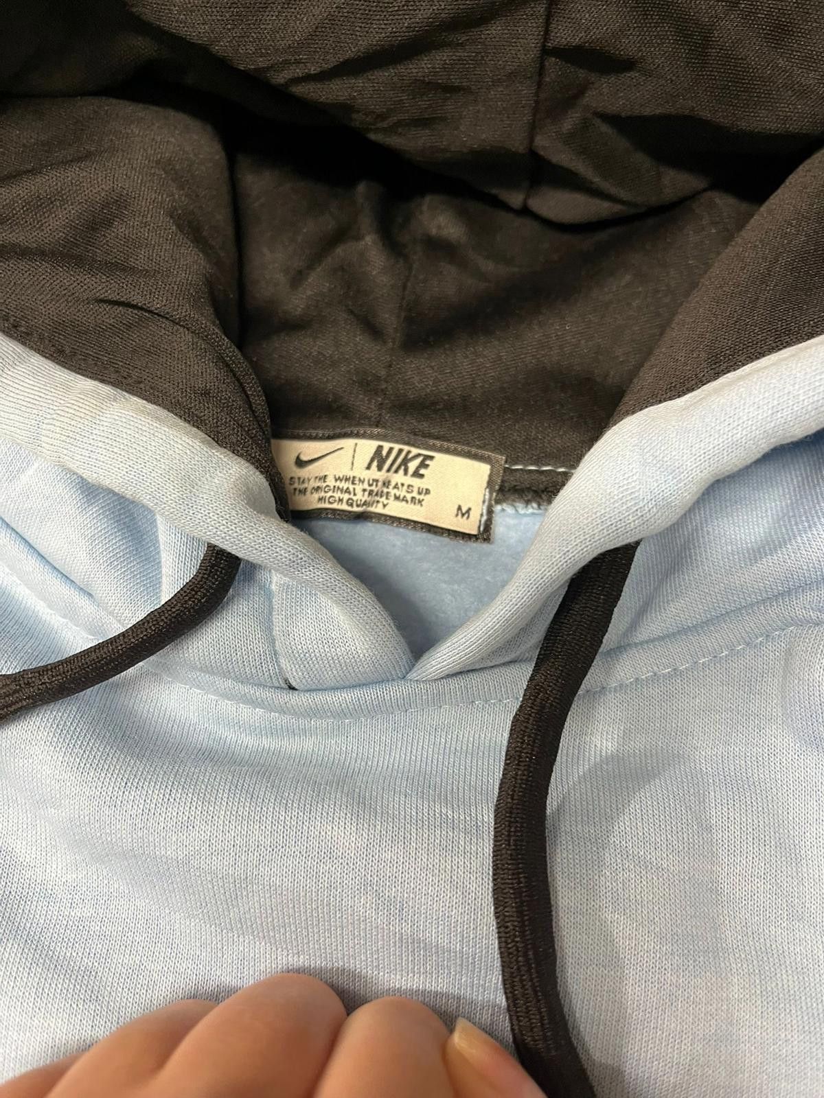 Nike Nike Light Blue Hoodie - Size M Size US M / EU 48-50 / 2 - 3 Thumbnail