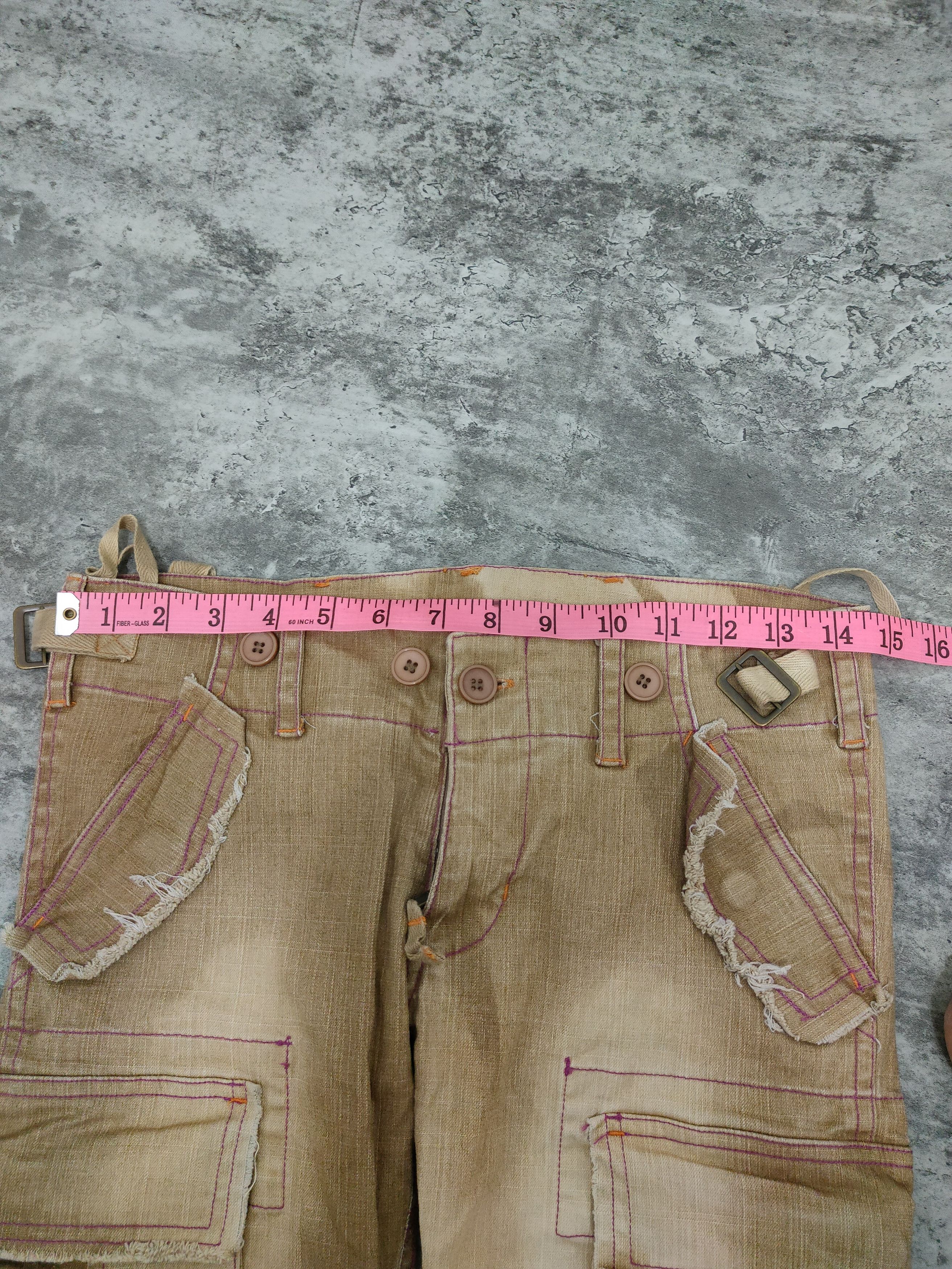 If Six Was Nine × Japanese Brand × Le Grande Bleu (L.G.B.) Delyle Cargo flare pans Size 29" - 14 Thumbnail