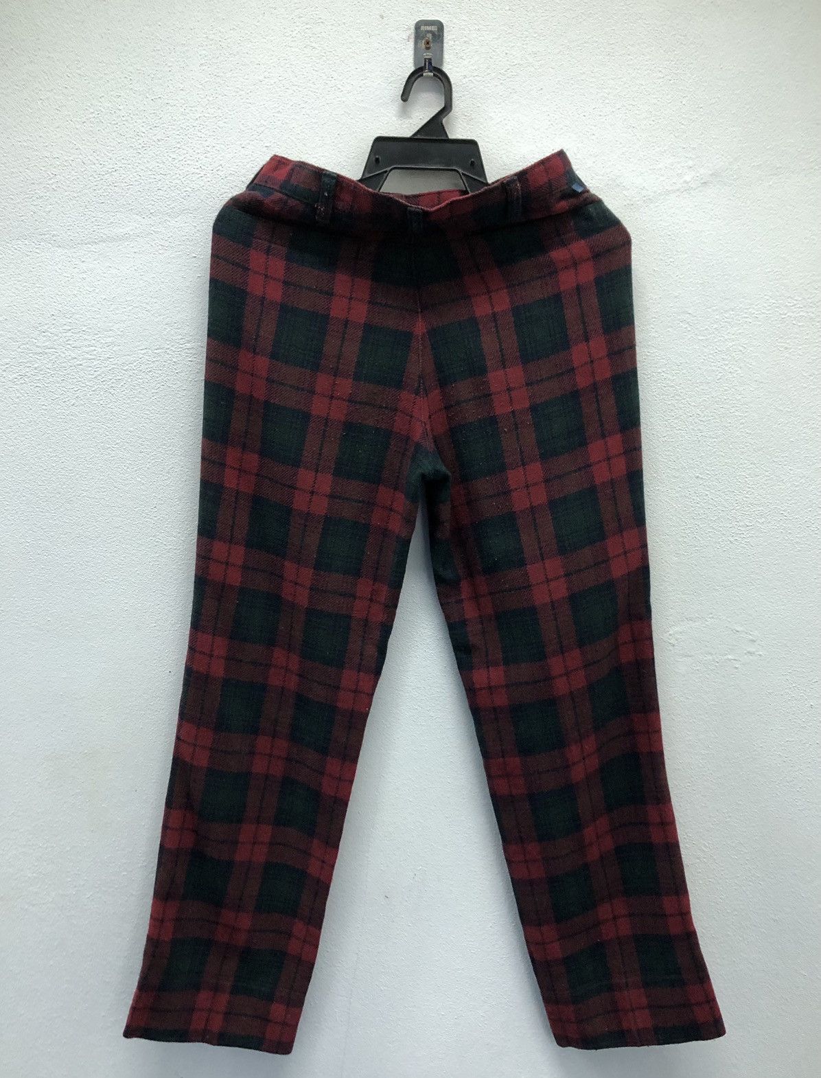 Vintage Sedgefield Tartan Wool Blend Pants
