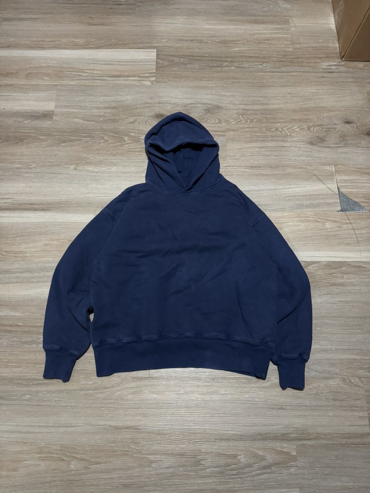 Gap Yeezy Gap Hoodie Sample Blue (Large) Unreleased Double Layer Size US L / EU 52-54 / 3 - 1 Thumbnail