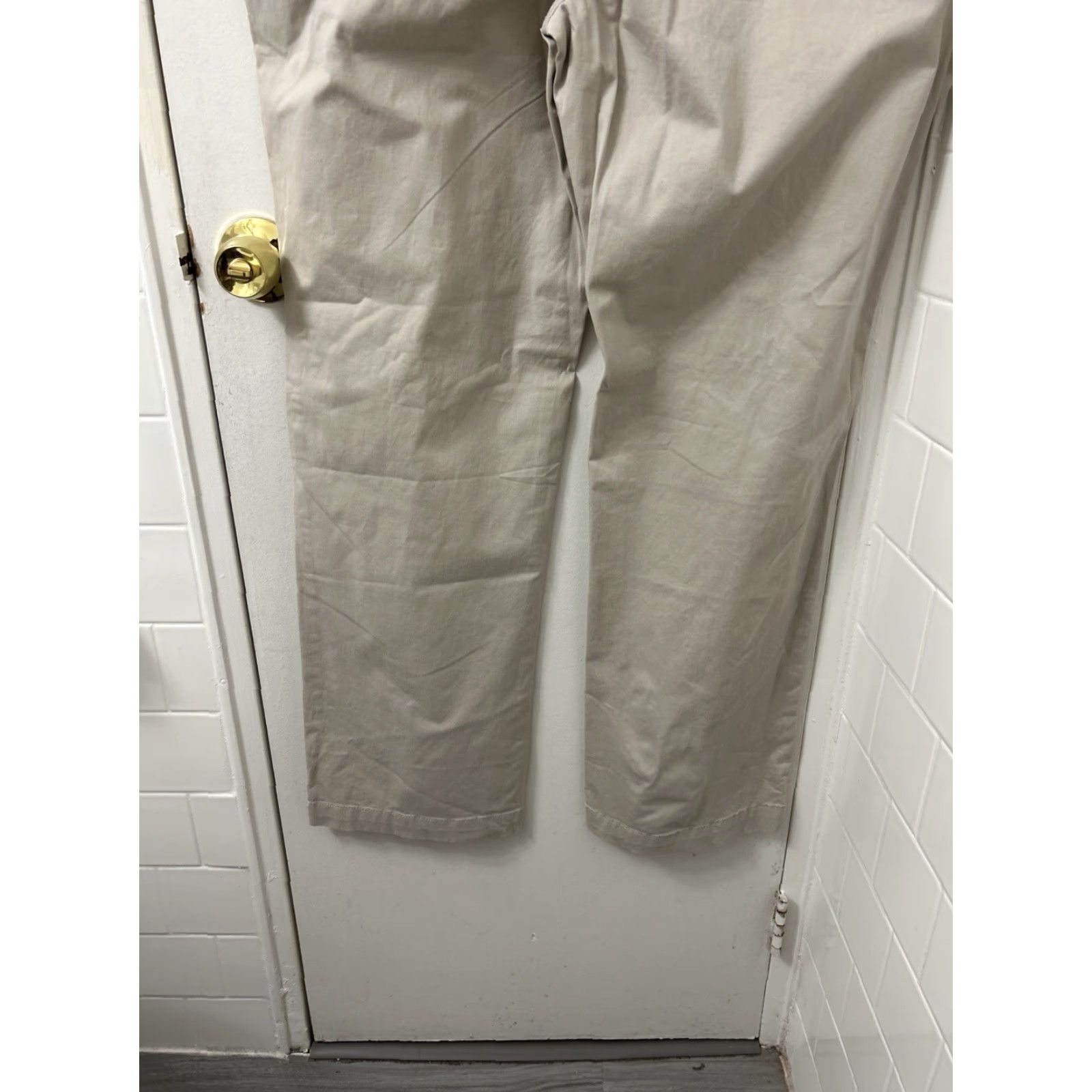 CO VINTAGE None RedHead Brand Co. Chino Pants Mens 40x34 Tan Khaki Straight Leg NWT Stretch Cotton Blend Leather? Size US 40 / EU 56 - 3 Thumbnail