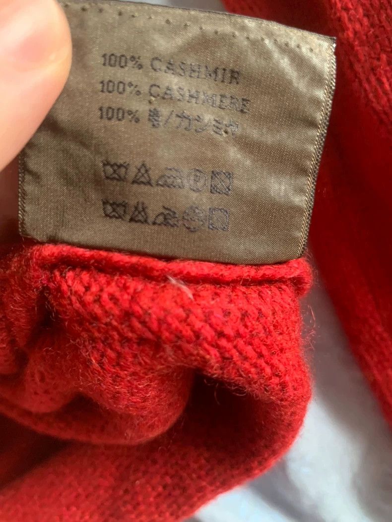 Loewe LOEWE Red high collar cashmere sweater Size M / US 6-8 / IT 42-44 - 7 Thumbnail