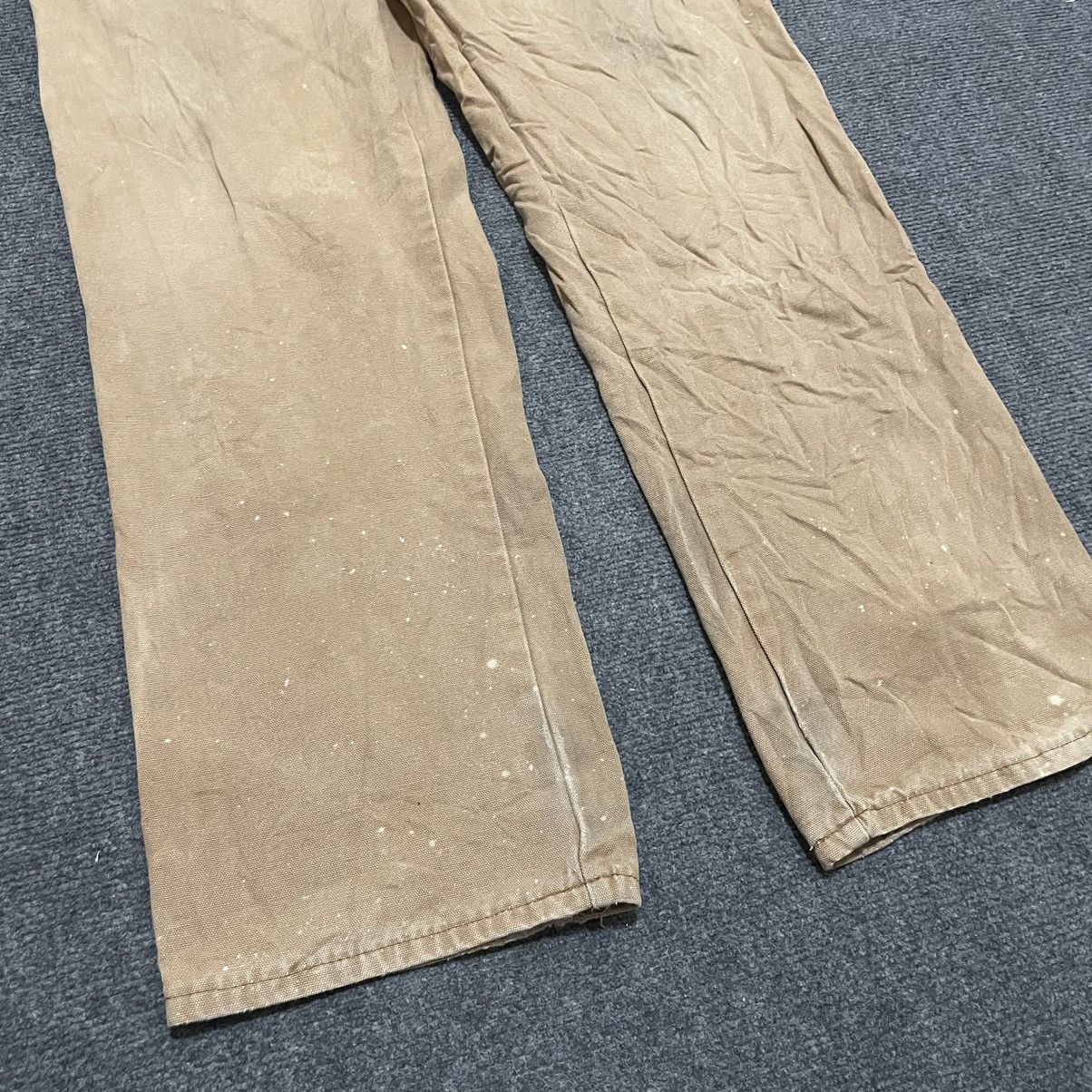 Dickies × Vintage Vintage Dickies Workwear Carpenter Pant Faded Brown Size US 38 / EU 54 - 10 Thumbnail