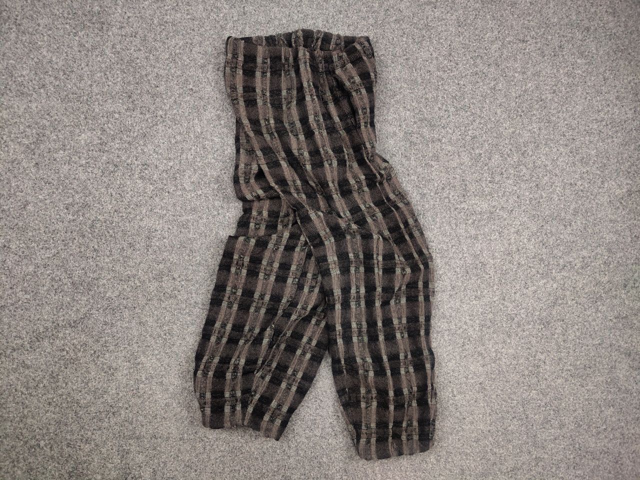 Other Grizas Design Dark Wood Pattern Blend Baggy Pants Size 32" / US 10 / IT 46 - 10 Thumbnail
