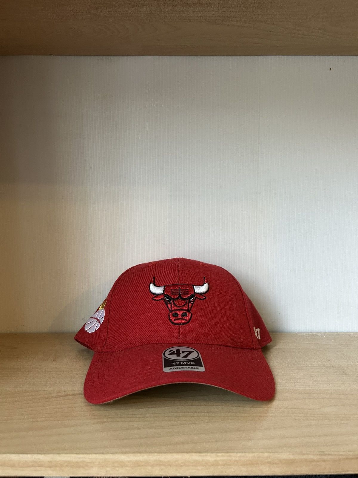 47 Brand 47 Brand Red Chicago Bulls Hat Size ONE SIZE - 1 Thumbnail