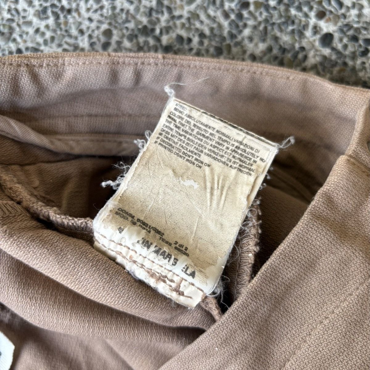 MM6 MM6 Maison Margiela Brown Cotton Trousers Size 30" / US 8 / IT 44 - 10 Thumbnail