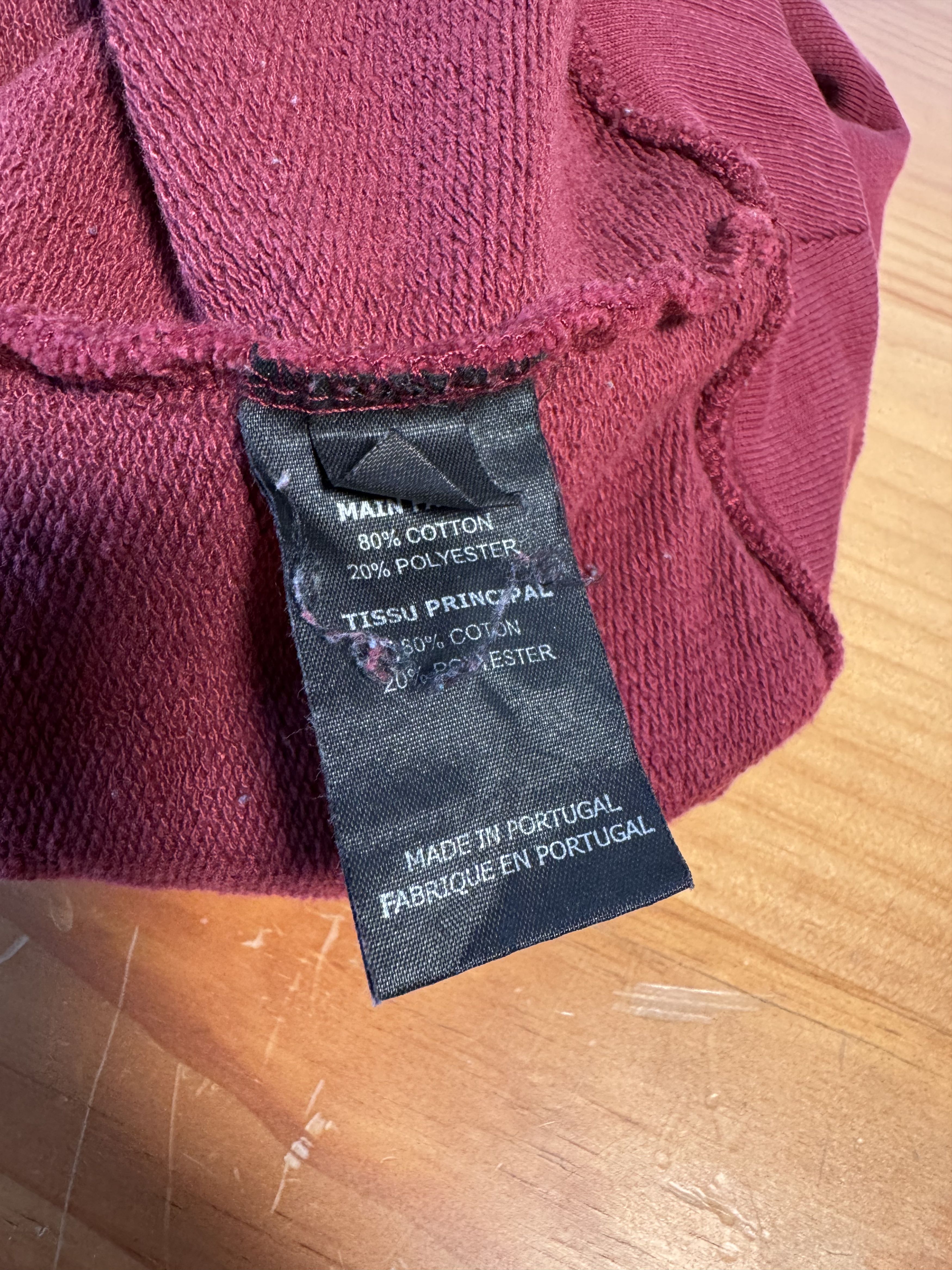 Vetements Vetements Definition Hoodie Bordeaux XL Size US XL / EU 56 / 4 - 12 Thumbnail