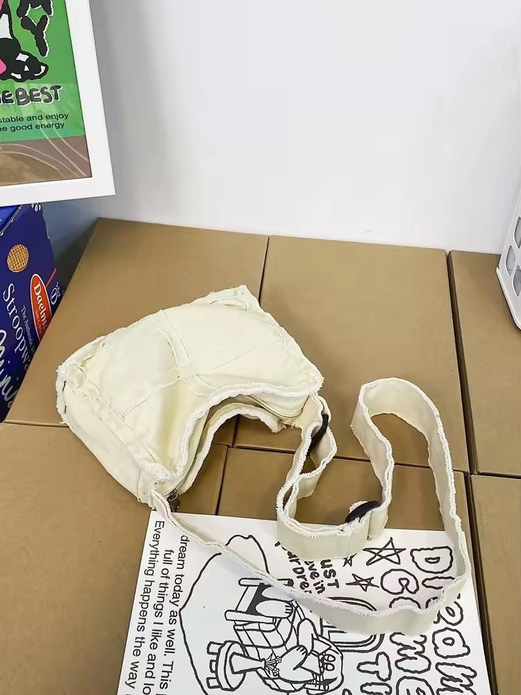 Japanese Brand × Vintage Canvas white shoulder bag Size ONE SIZE - 6 Thumbnail