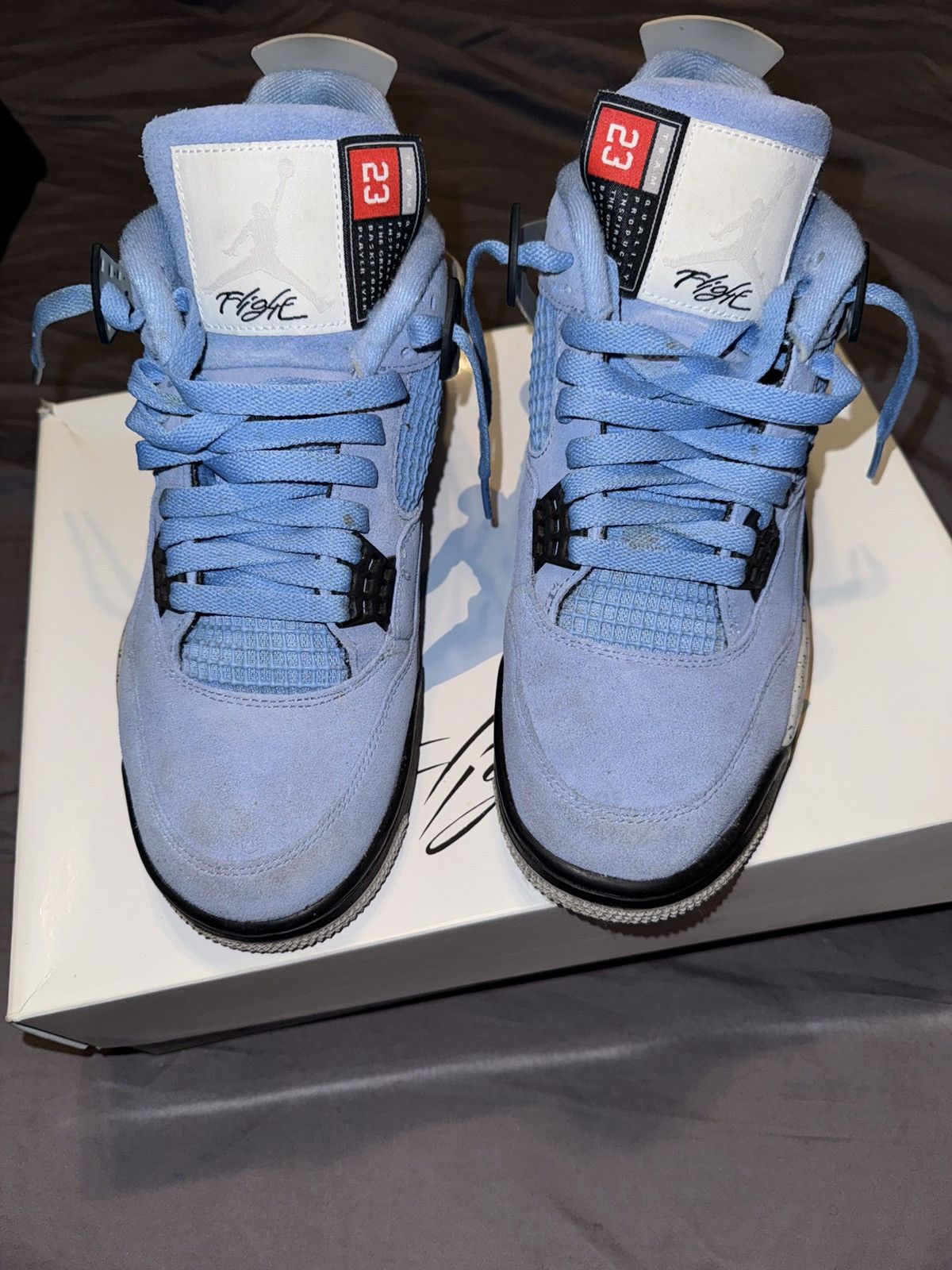 Jordan Brand Air Jordan 4 Retro University Blue Size US 9.5 / EU 42-43 - 1 Thumbnail