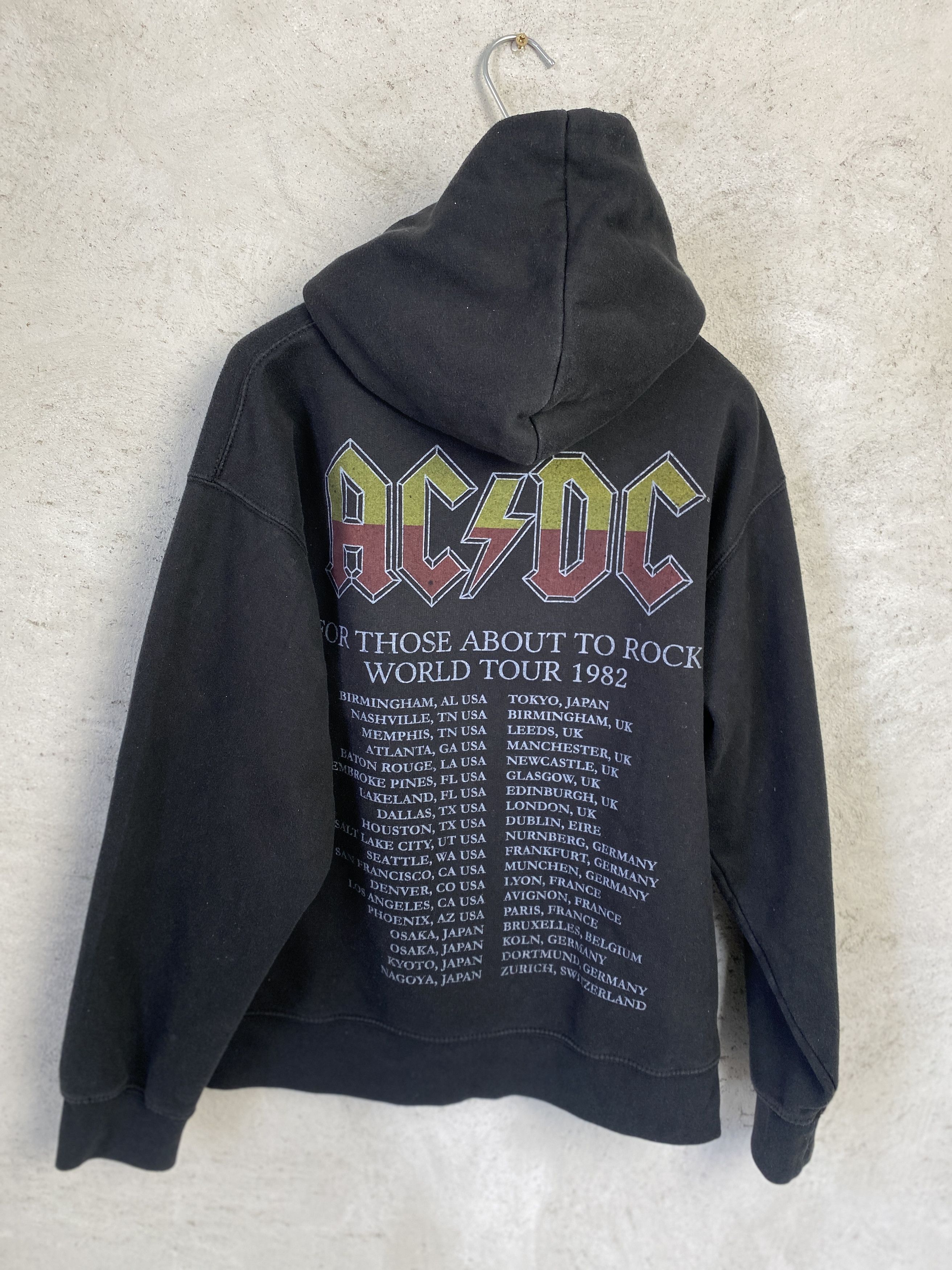 AC/DC ACDC printed tour hoodie rock band tour opium Size US S / EU 44-46 / 1 - 5 Thumbnail