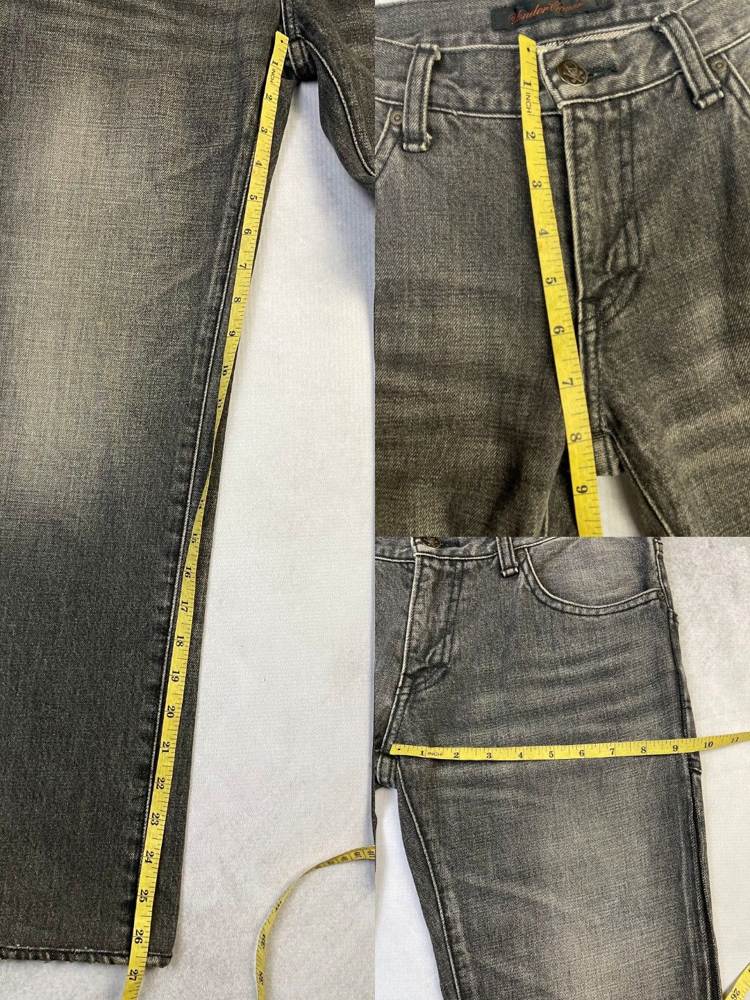Undercover Undercover AW05 Skull Boro Denim Size US 31 - 15 Thumbnail