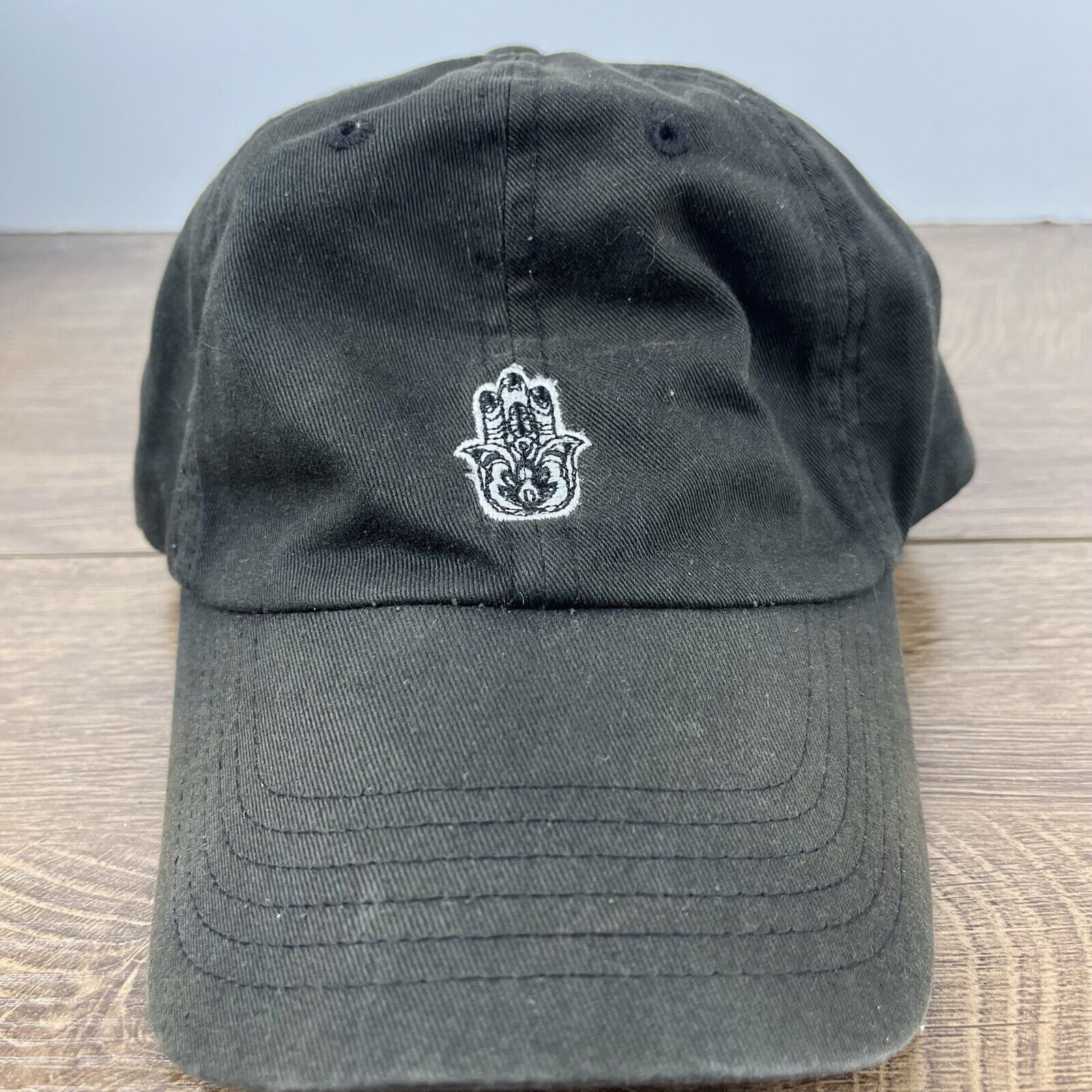 Other OWL Hat Black Cap Hat Adjustable Hat Black Adult Hat Size ONE SIZE - 5 Thumbnail