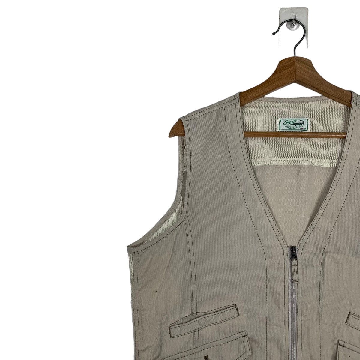 Japanese Brand CROCODILE Casual Vest #0179-C9 Size US M / EU 48-50 / 2 - 7 Thumbnail