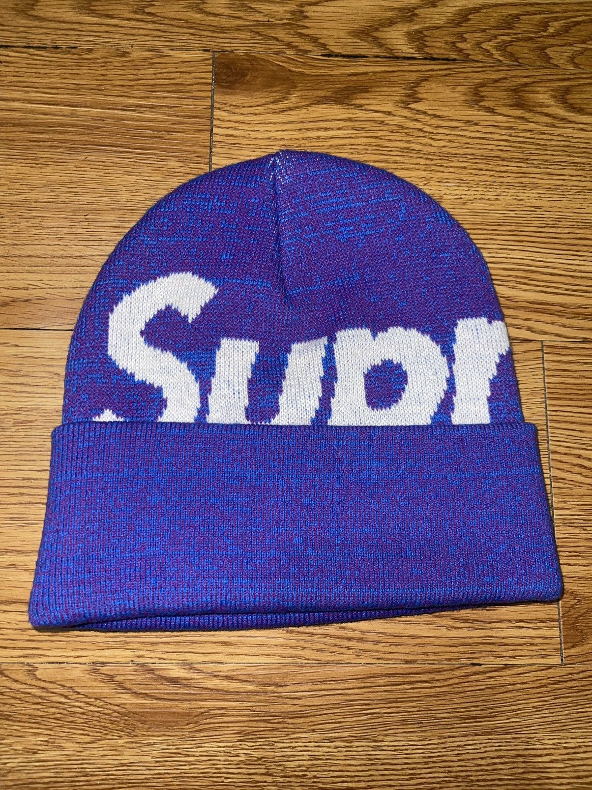 Supreme Big Logo Beanie | Grailed