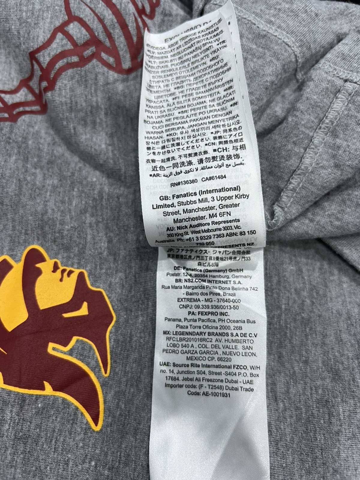Nike Rayon Nike USC Trojans Tee Size US XXL / EU 58 / 5 - 7 Thumbnail