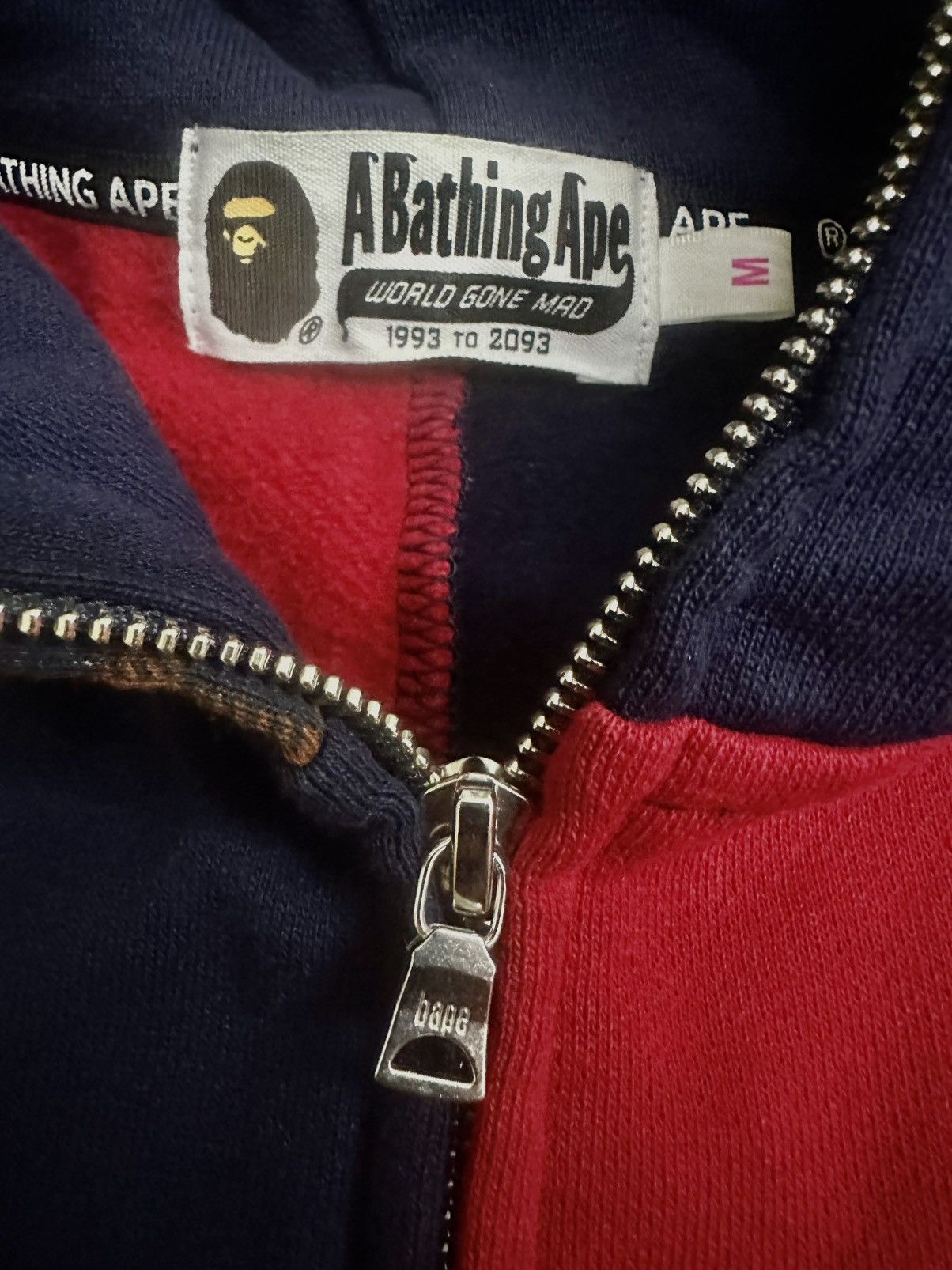 Bape A Bathing Ape Check Shark Relaxed Full Zip Hoodie Size M / US 6-8 / IT 42-44 - 6 Thumbnail