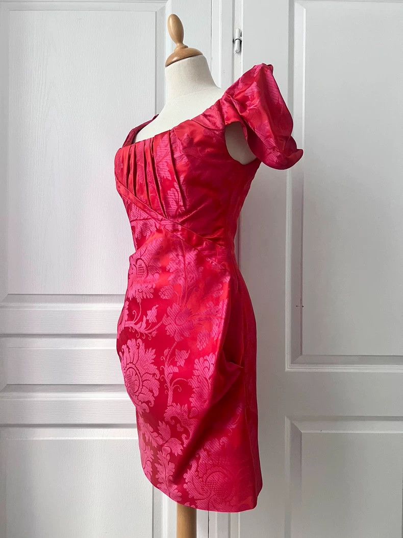 Vivienne Westwood Vivienne Westwood Red sequined dress Size S / US 4 / IT 40 - 2 Thumbnail