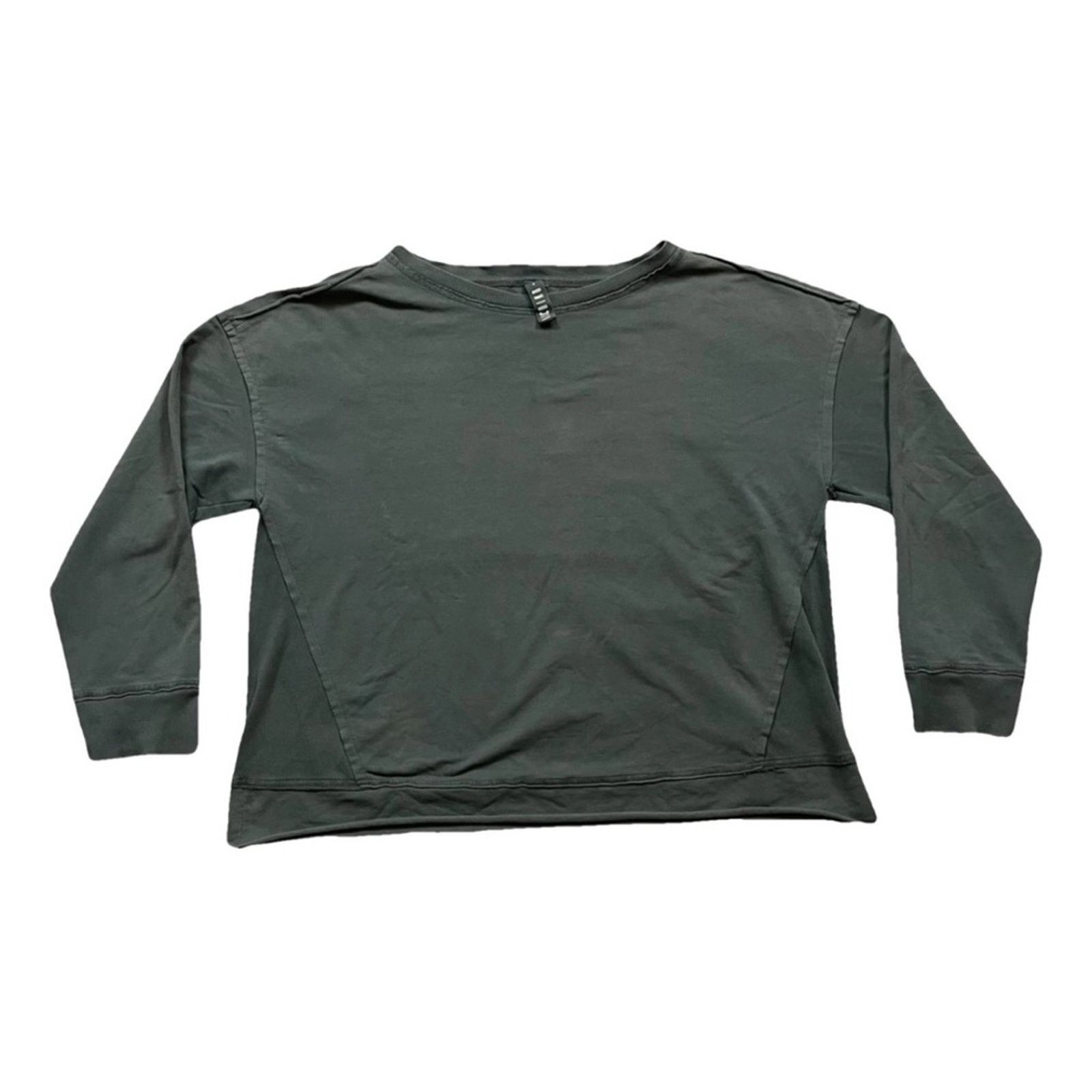 Other ISCHIKO long sleeve gray knit top size 1 = size medium Size M / US 6-8 / IT 42-44 - 10 Thumbnail