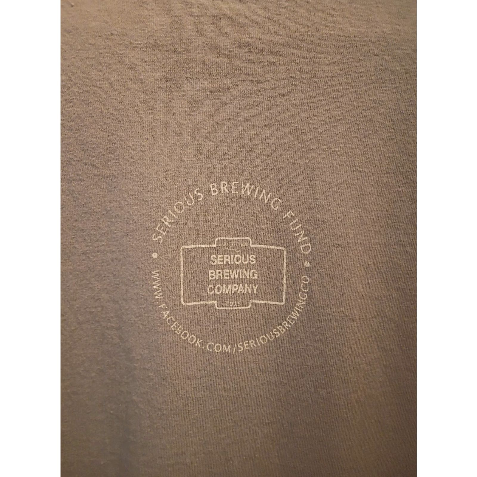 CO VINTAGE Bayside USA Made T-Shirt Beer New York XL Mens Beige 2015 — Bayside Shirt Mens XL Beer US Made Vintage Size US XL / EU 56 / 4 - 4 Thumbnail