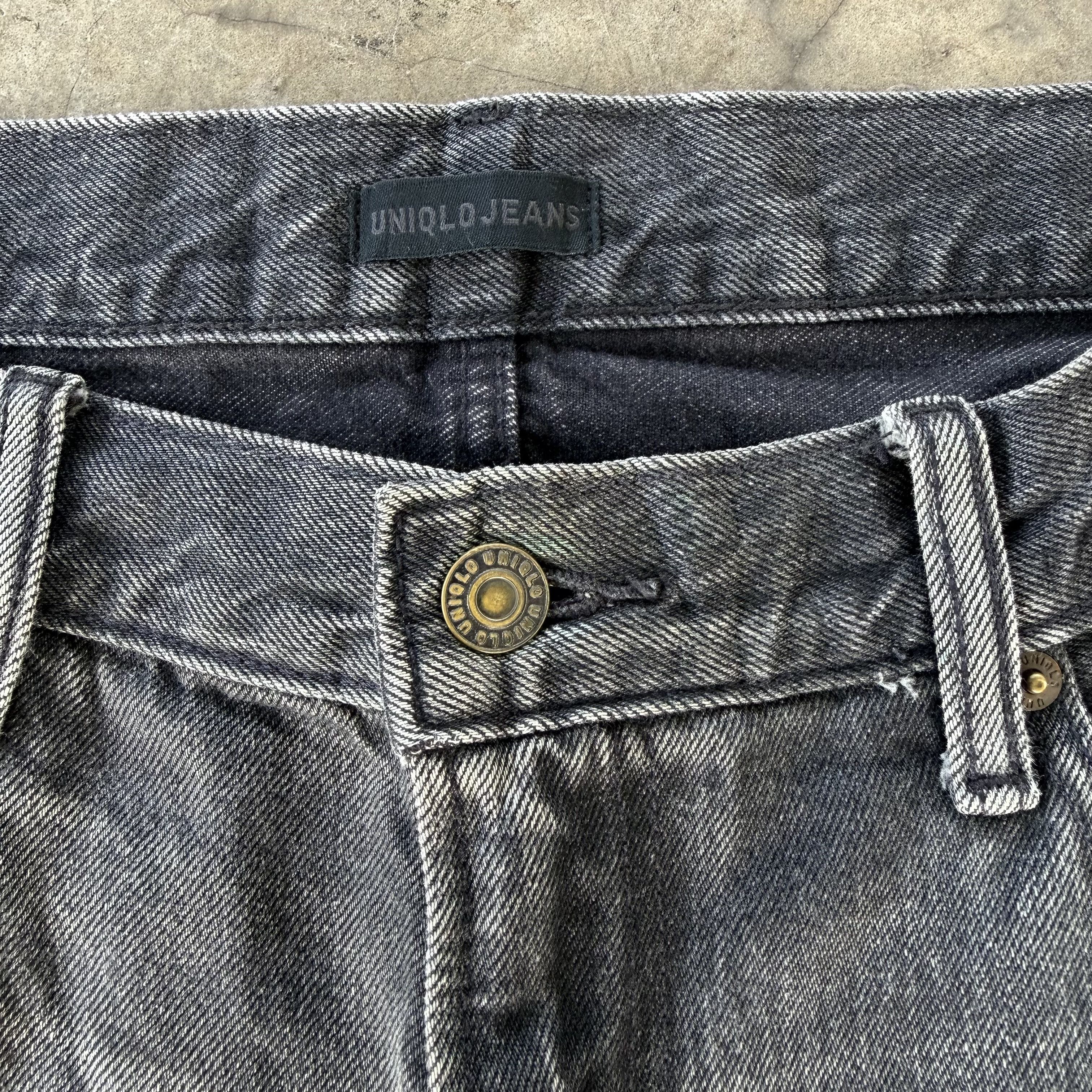 Japanese Brand W36x29 Vintage Japanese Black Denim Jean Pants Size US 36 / EU 52 - 3 Thumbnail