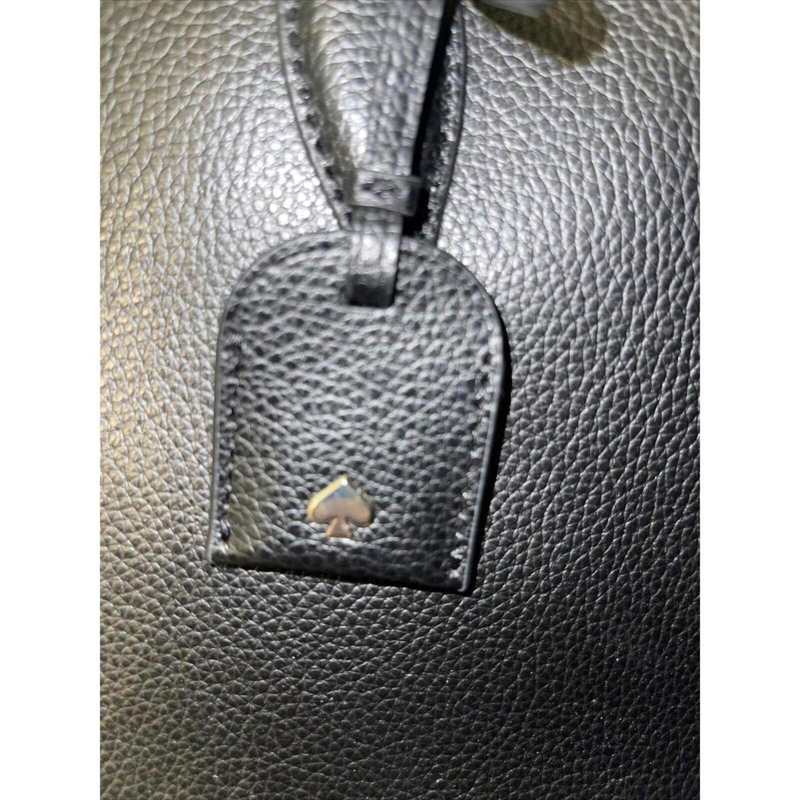Other Stylish Black Leather Handbag by Kate Spade Size ONE SIZE - 3 Thumbnail