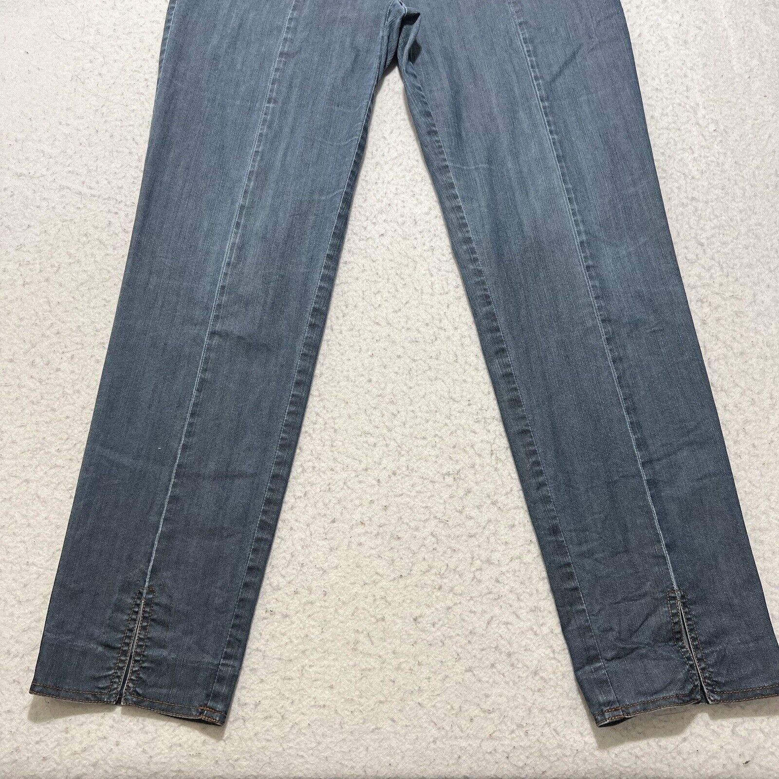 Other St. John 6 Denim Straight Leg Mid Rise Navy Blue Jeans Size 28" / US 6 / IT 42 - 3 Thumbnail