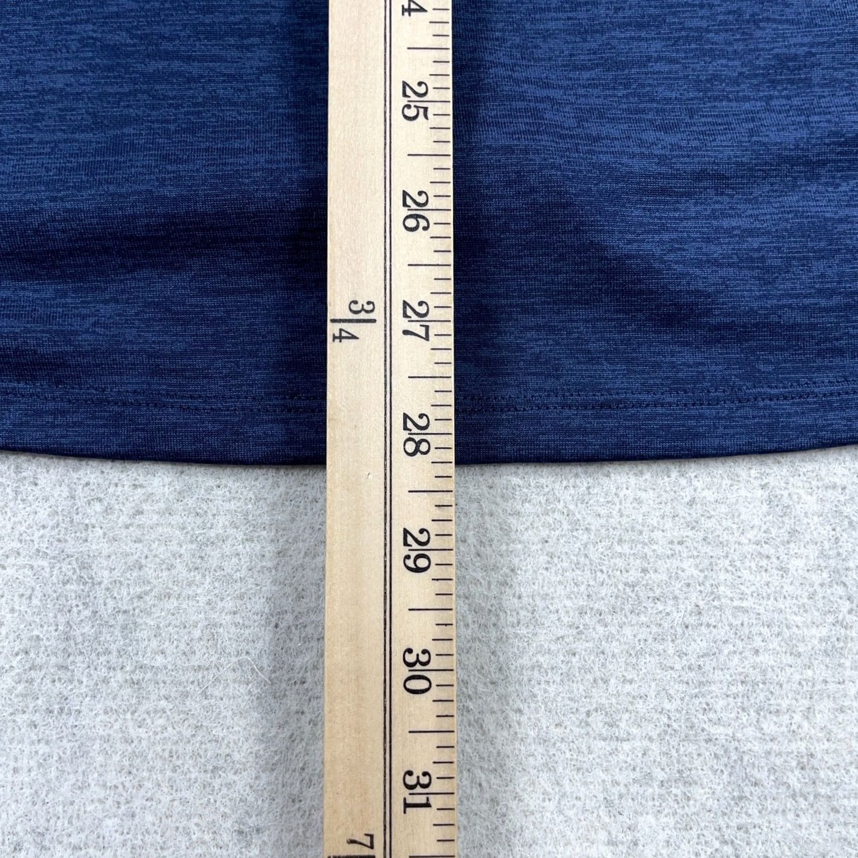 Under Armour Under Armour Shirt Women L Blue Pullover 1/4 Zip Performance Run Activewear Casual Sport Modern Sportswear Size L / US 10 / IT 46 - 6 Thumbnail