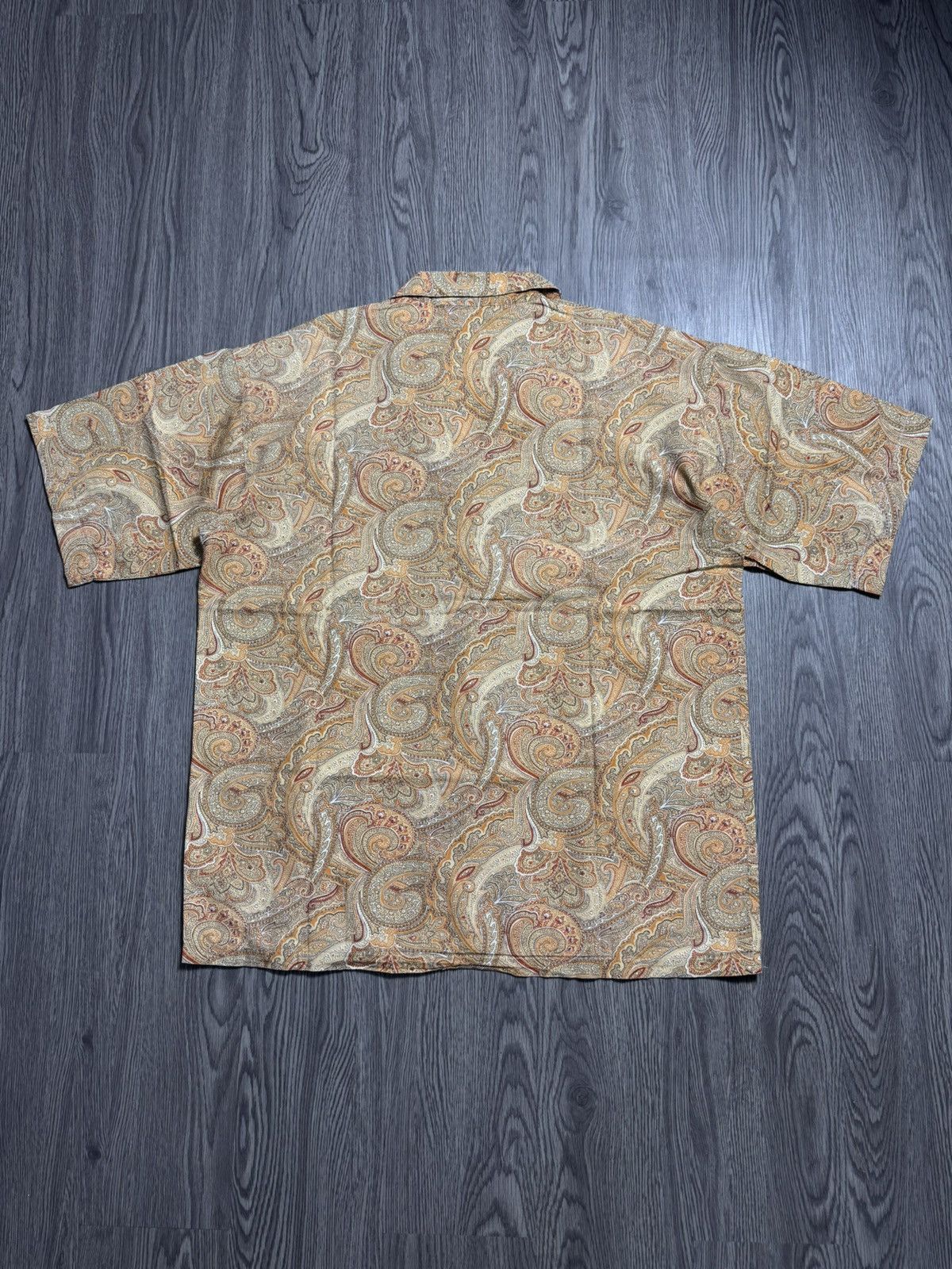 Yves Saint Laurent 💥LAST SALE💥Yves Saint Laurent Paisley Shirt Size US L / EU 52-54 / 3 - 10 Thumbnail
