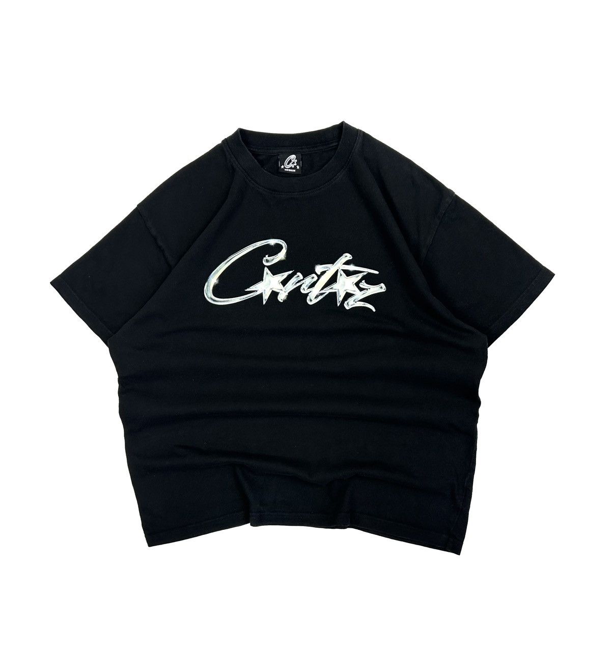 Corteiz rare Corteiz Allstarz Logo tee black Y2k Size US M / EU 48-50 / 2 - 1 Thumbnail