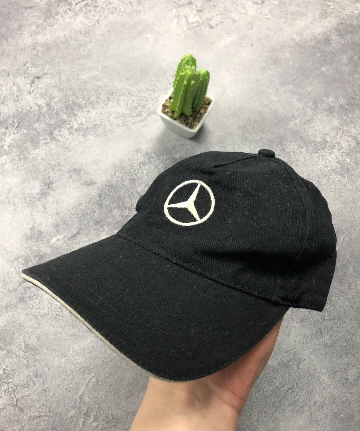Mercedes-Benz MERCEDES Benz Bintage Centre Big Logo Racing CapHat Hype Dad Size ONE SIZE - 1 Thumbnail