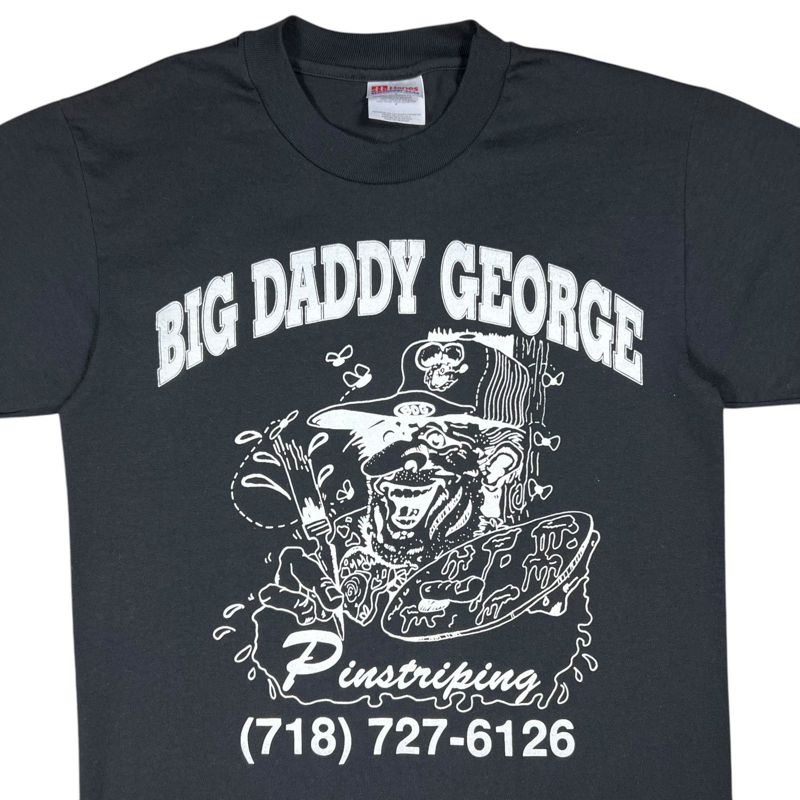 Hanes × Vintage Vintage 90s Big Daddy George Ed Roth Rat Fink style tee (S) Size US S / EU 44-46 / 1 - 2 Thumbnail