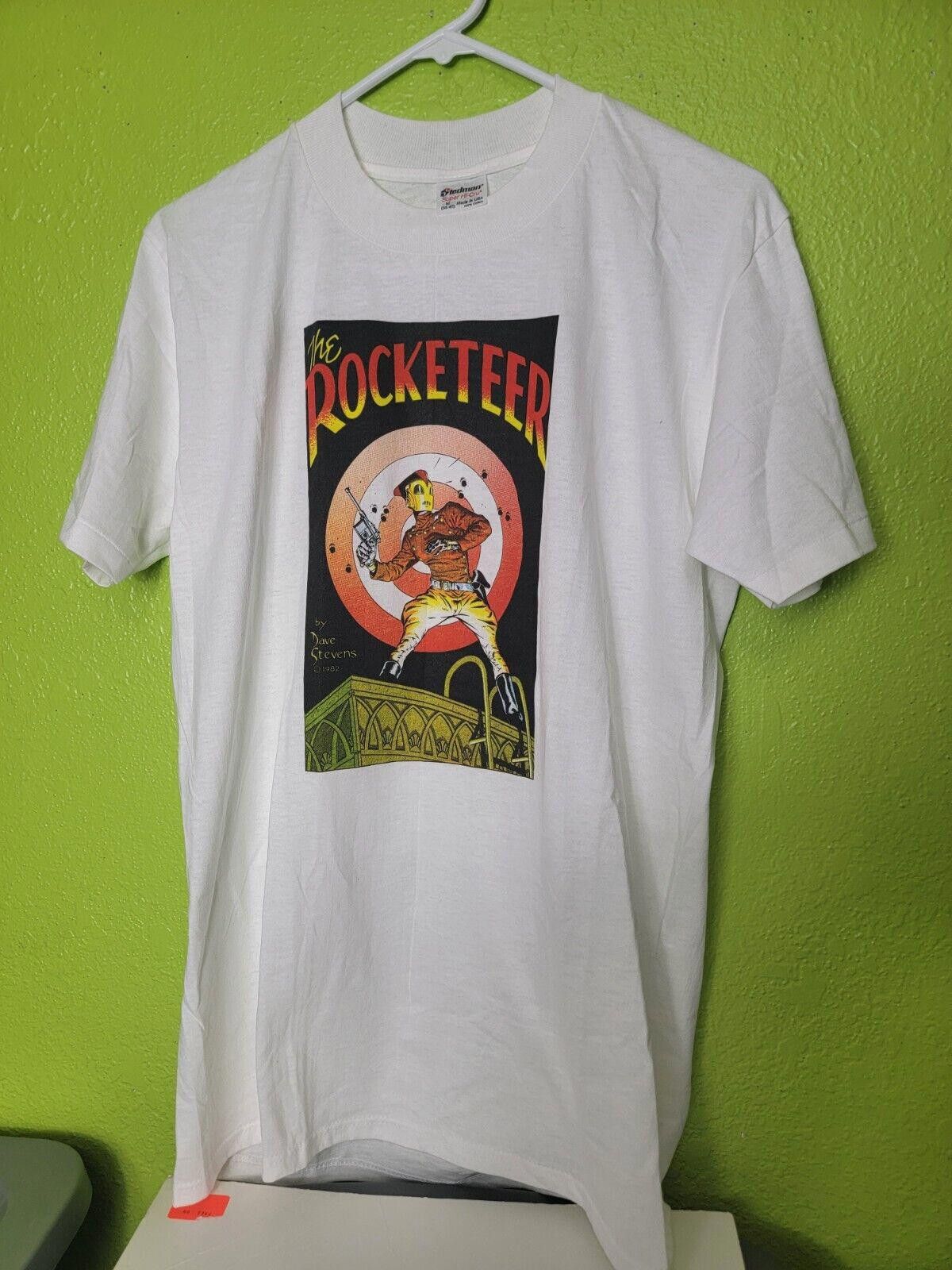 Designer Vintage The Rocketeer Graphitti Single Stitch Comic DISNEY Size US M / EU 48-50 / 2 - 1 Thumbnail