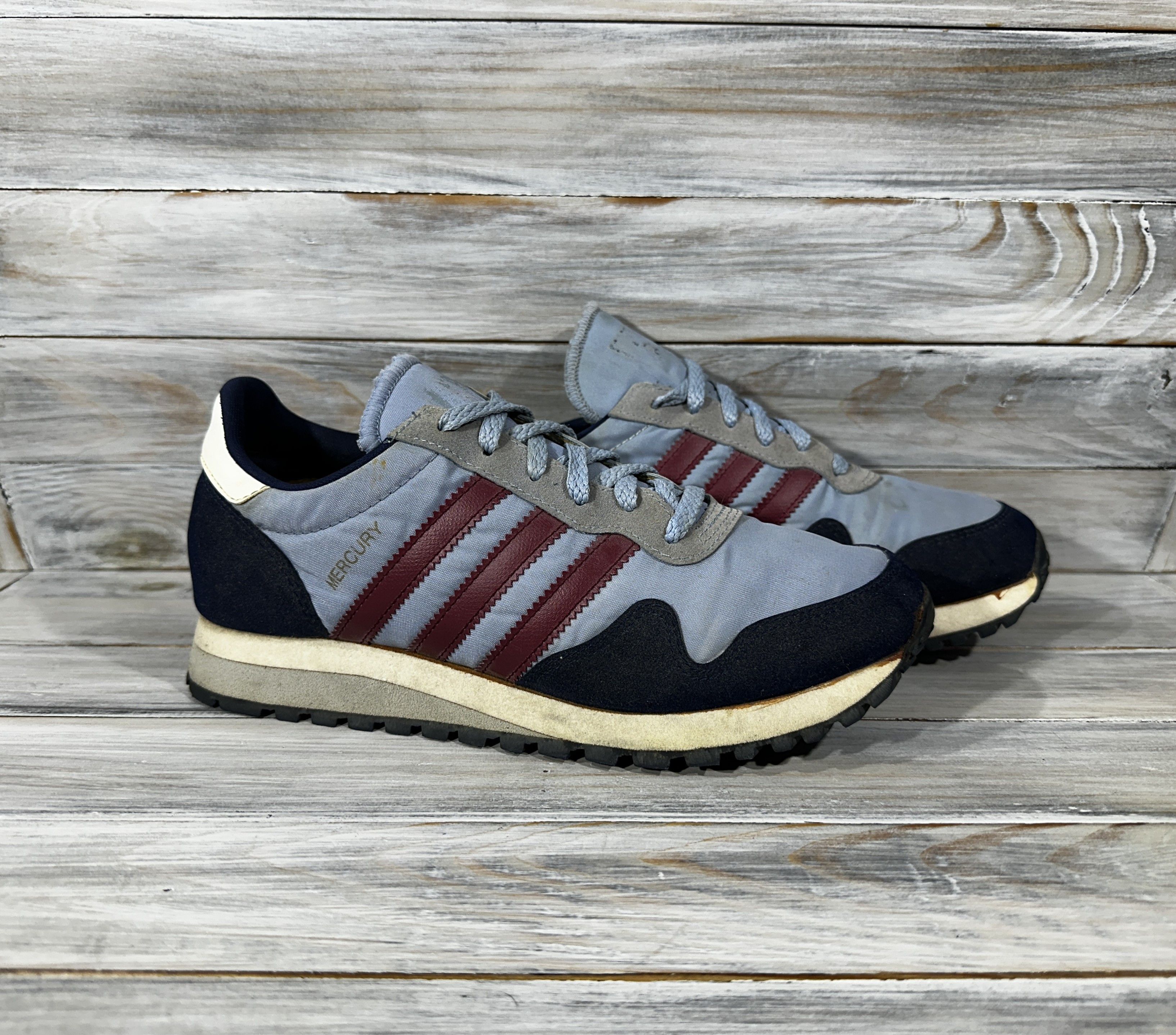Adidas × Vintage Vintage 80's Adidas MERCURY Unisex Sneakers Made In Taiwan Size US 6.5 / EU 39-40 - 1 Thumbnail