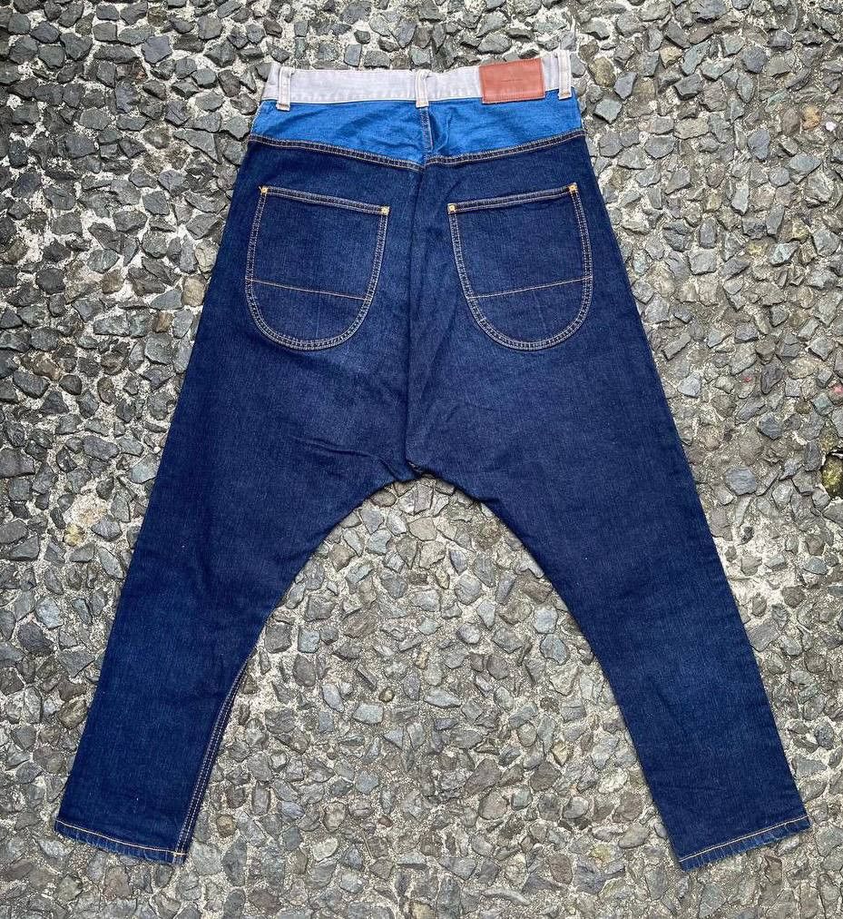 Tsumori Chisato Tsumori Chisato - Drop Crotch Indigo Dye Denim Size US 28 / EU 44 - 5 Thumbnail