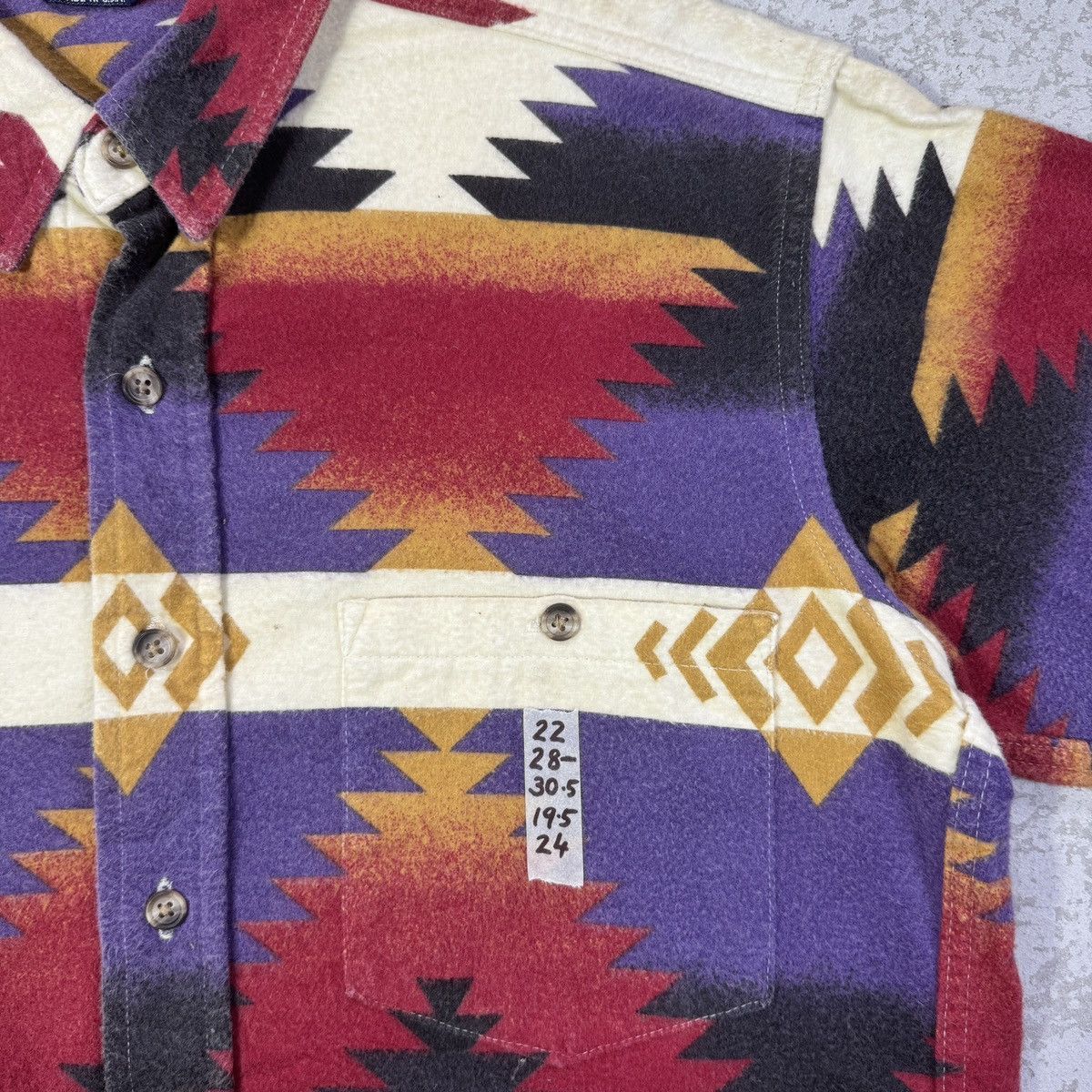 Vintage × Woolrich Woolen Mills Vintage Woolrich Aztec Navajo Shirt Size US M / EU 48-50 / 2 - 9 Thumbnail