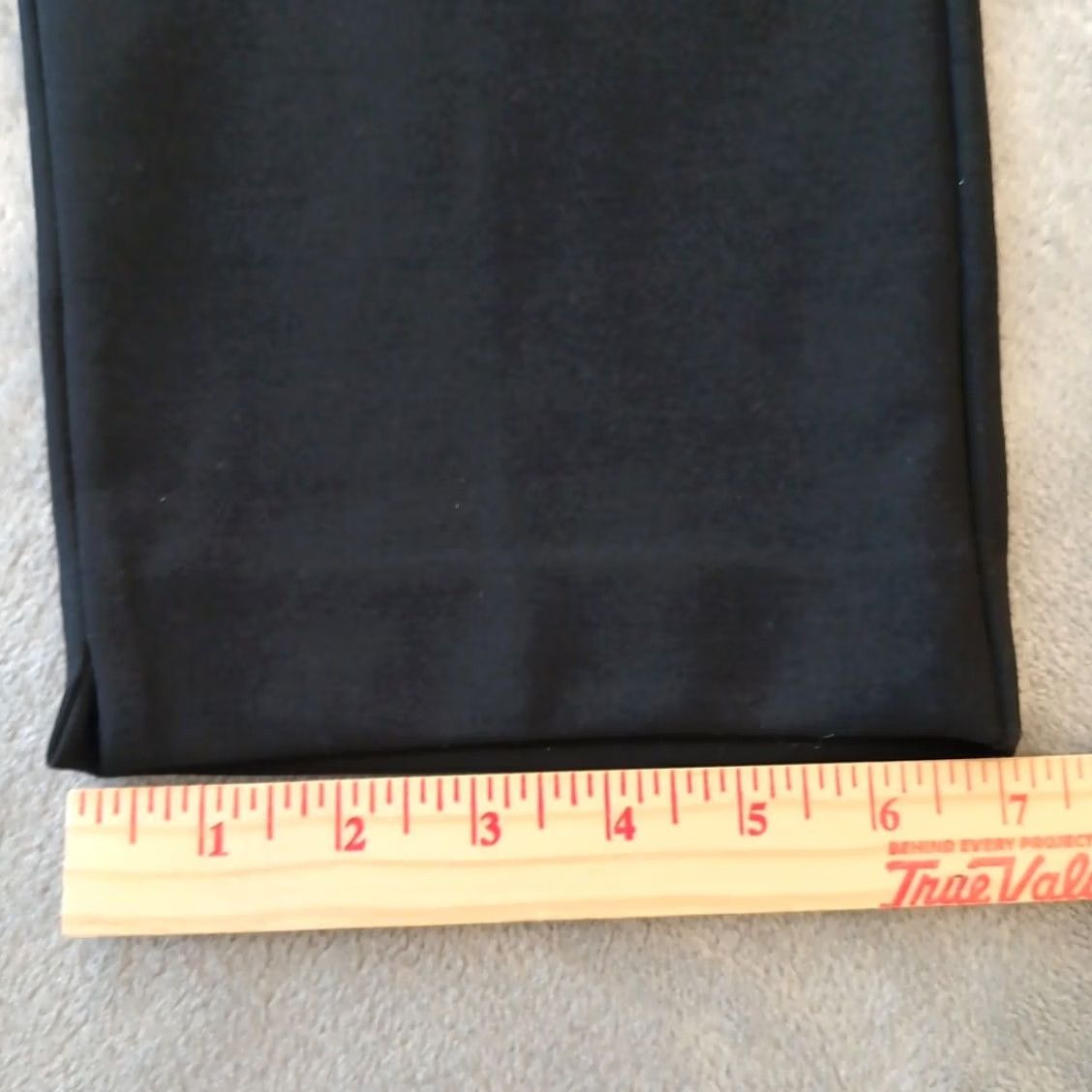 Vintage Chico's Pants Womens Ankle Straight 14P Black Pull On Mid Rise 36 In Inseam 25 in Petite Nylon Ray on Spandex Size 36" / US 14 / IT 50 - 6 Thumbnail