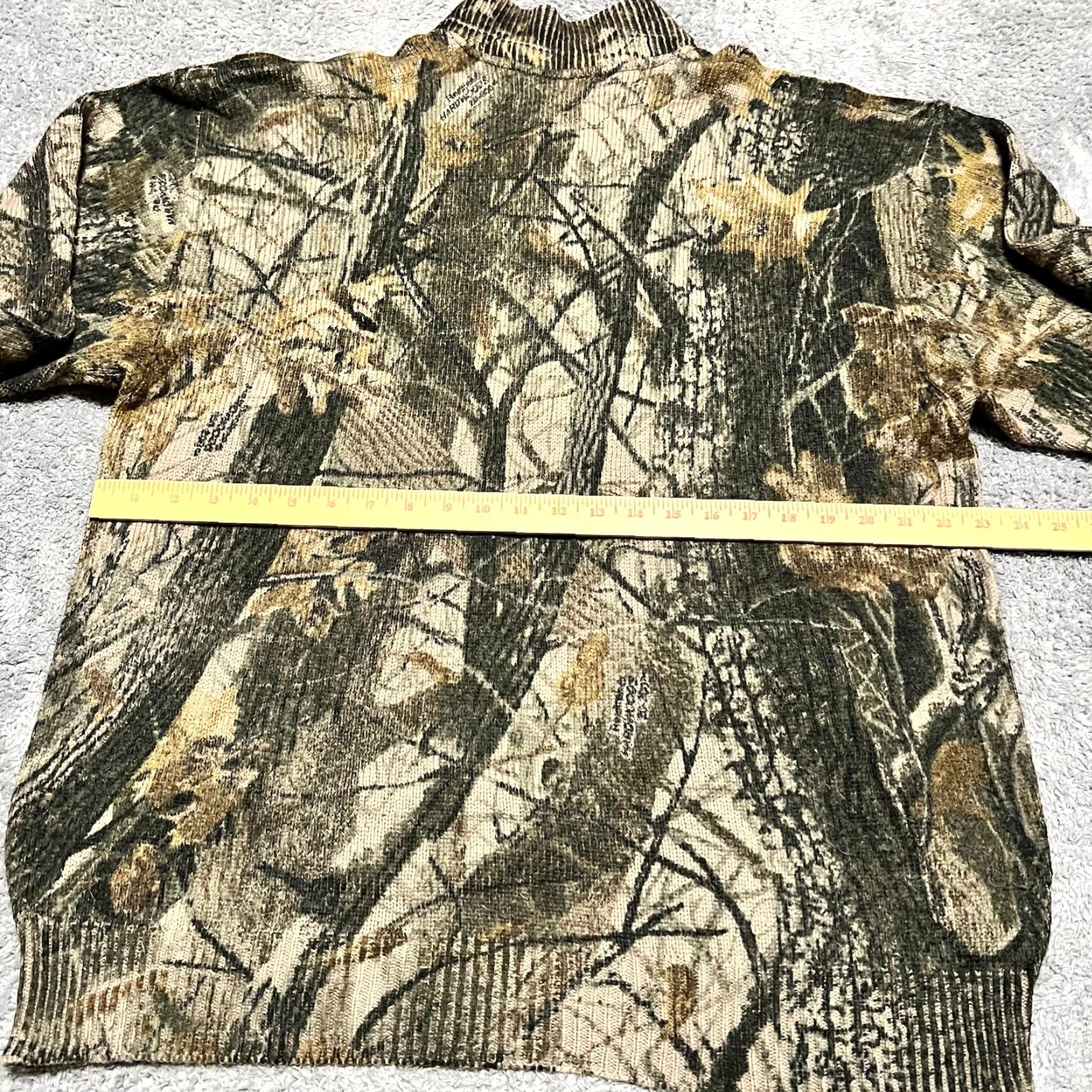 SafTbak VINTAGE SafTbak Sweater Mens Medium Camo Wool Blend Brown Mens M Pullover Brown Size US M / EU 48-50 / 2 - 4 Thumbnail