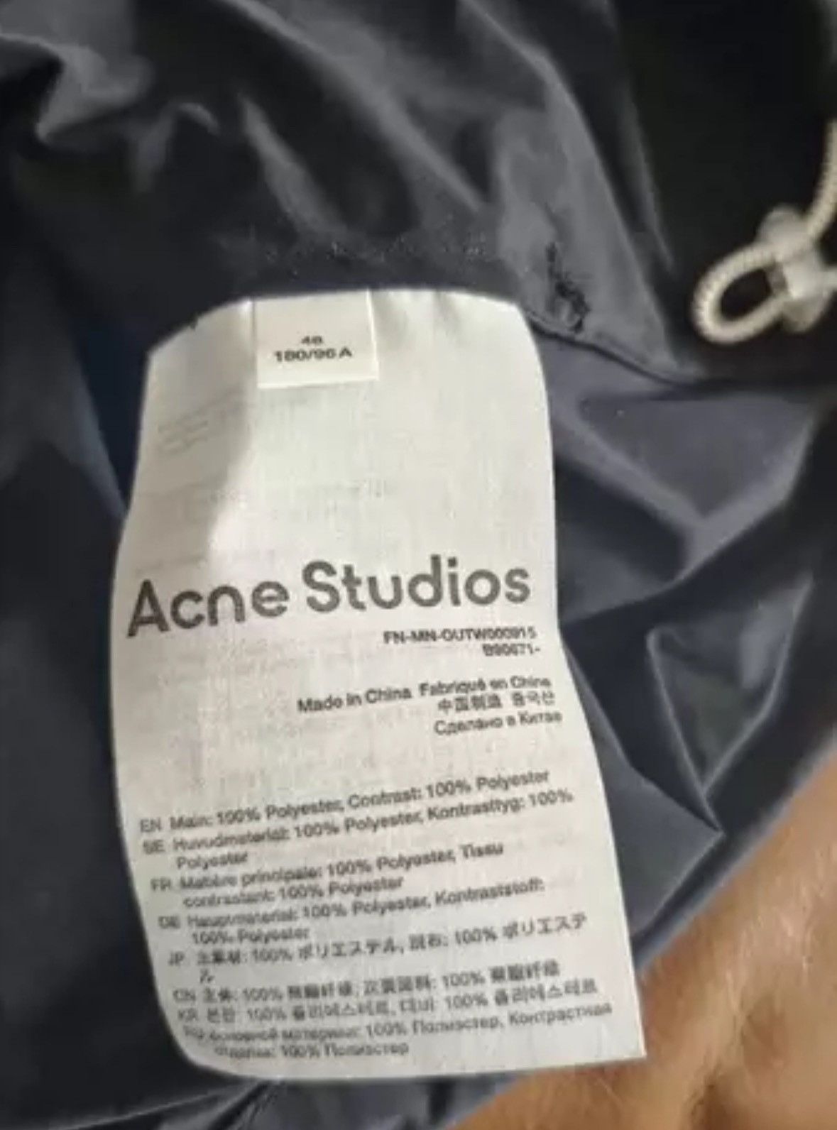 Acne Studios Acne studios Outdoor jacket 2412-Nextarrow Size US M / EU 48-50 / 2 - 4 Thumbnail