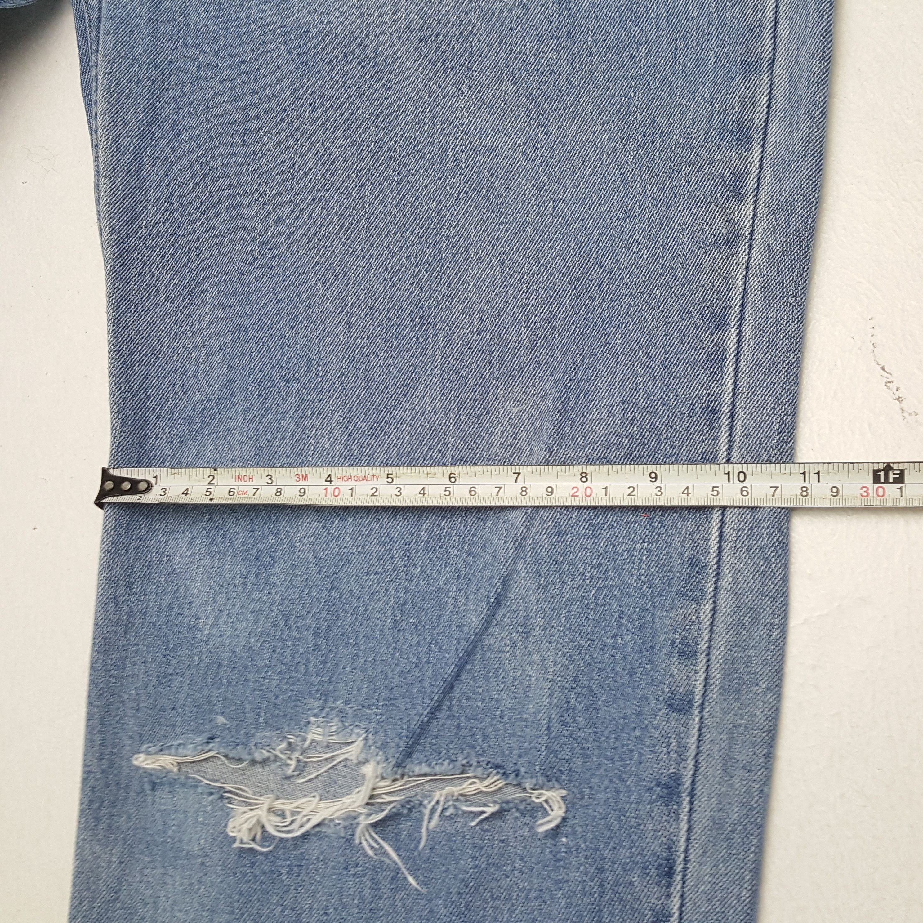 Levi's × Vintage LEVI'S Streetwear Style Distressed JEANS Size US 35 - 10 Thumbnail