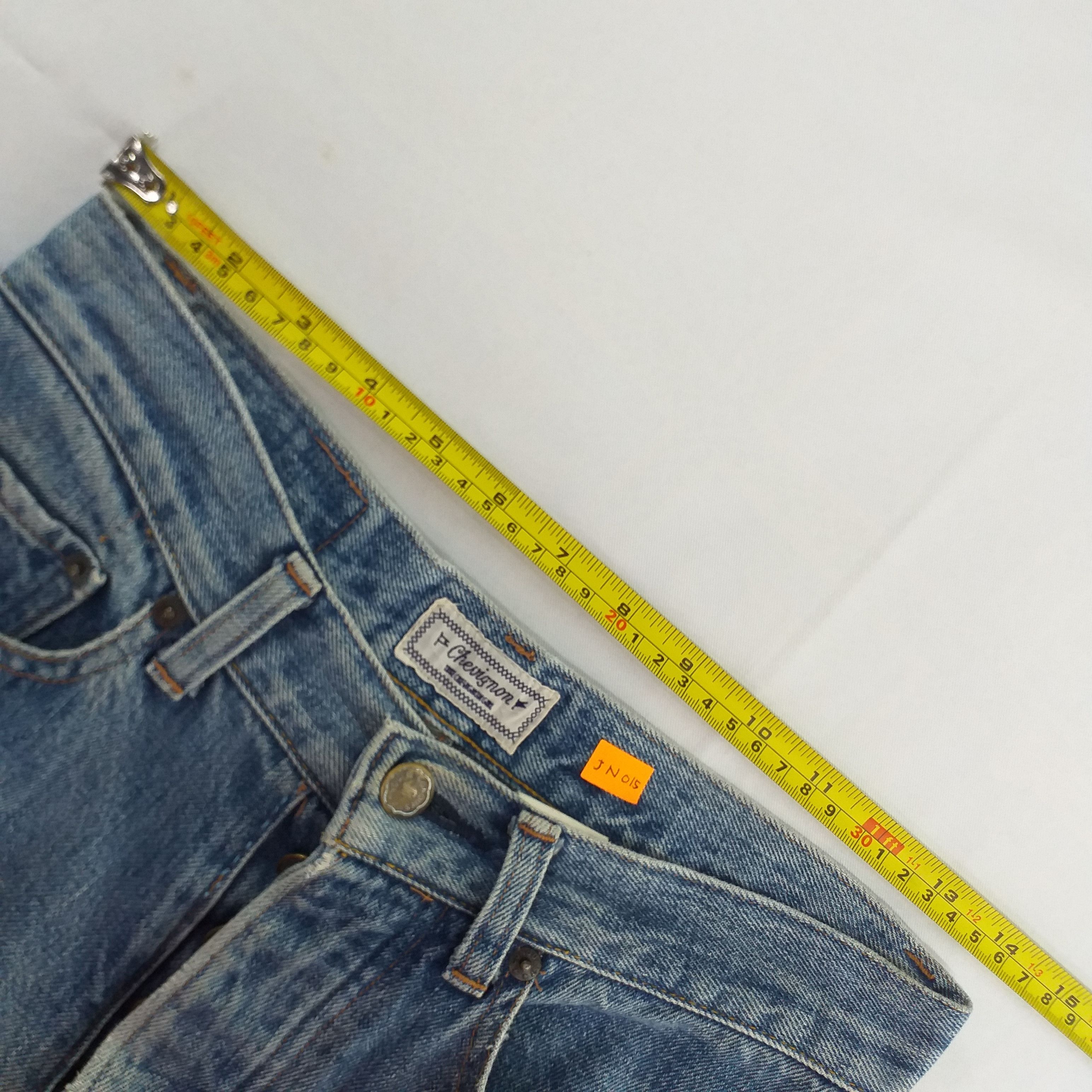 Japanese Brand Chevignon Japanese Brand Distressed Denim 28x33 -JN015 Size US 28 / EU 44 - 21 Thumbnail