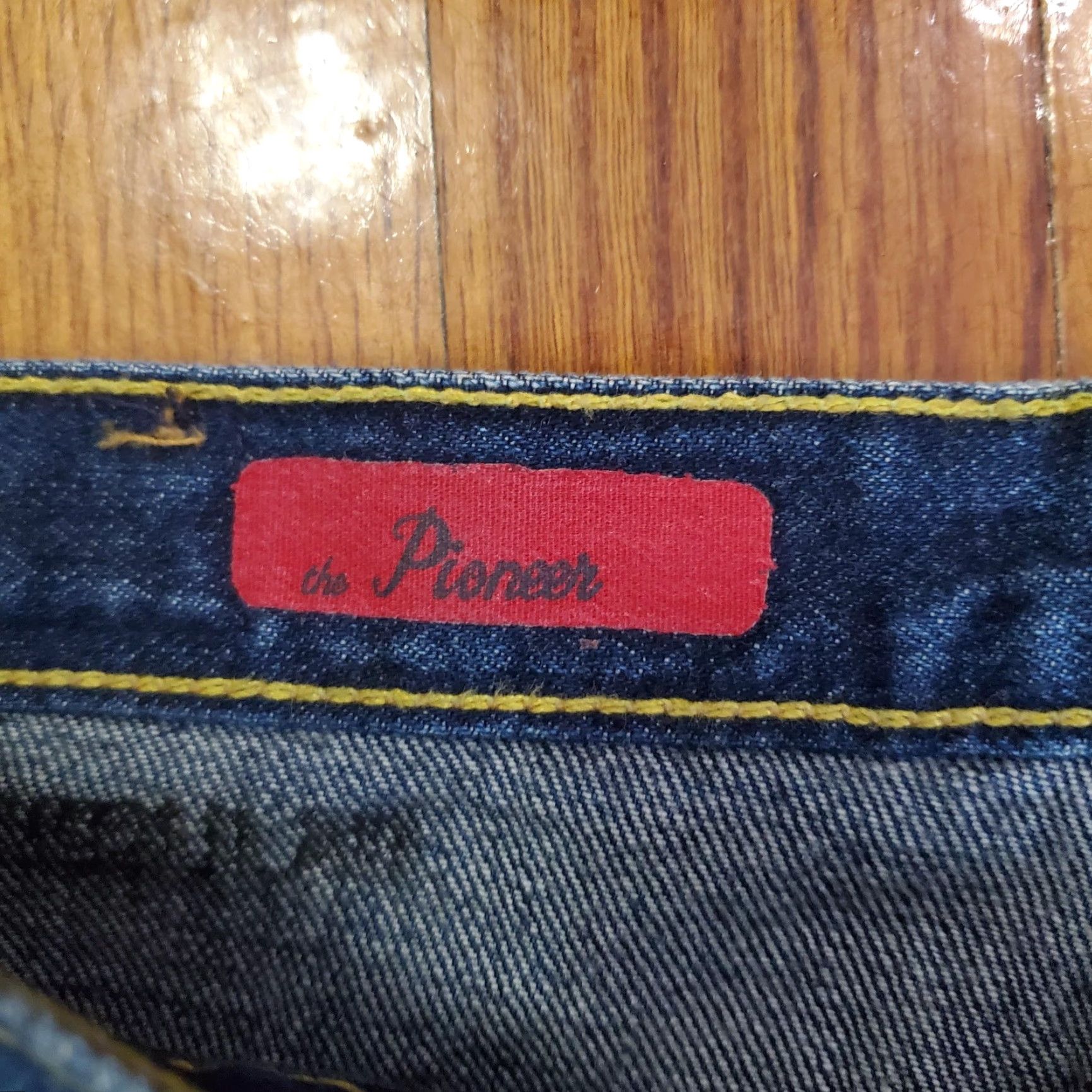 Denime VINTAGE AG Adriano Goldschmied Skirt Womens 26 Blue Denim Maxi Pioneer Made USA Pocket Size 26" / US 2 / IT 38 - 7 Thumbnail