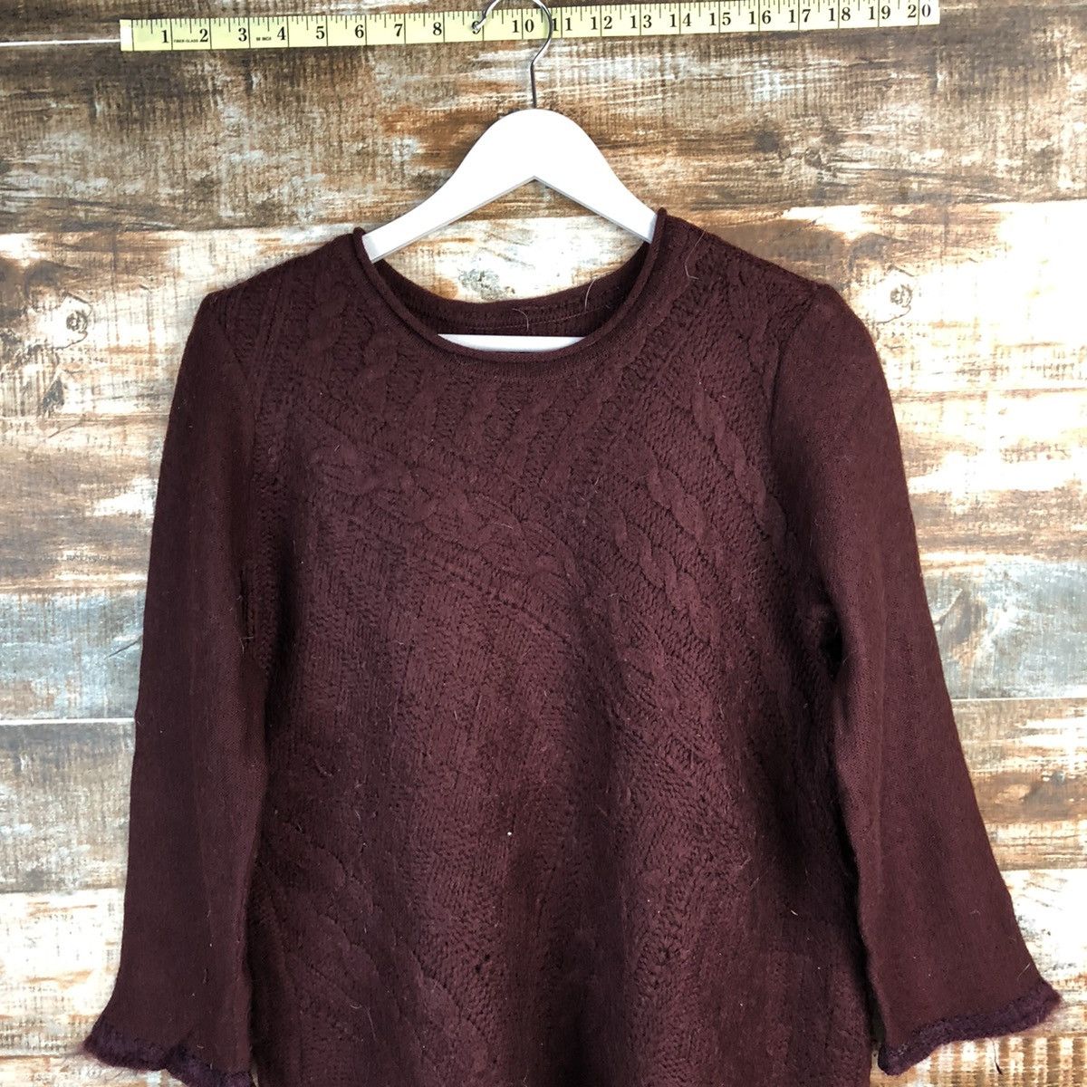 Homespun Knitwear Japan streetwear Purple Knitwear #A1259 Size M / US 6-8 / IT 42-44 - 5 Thumbnail