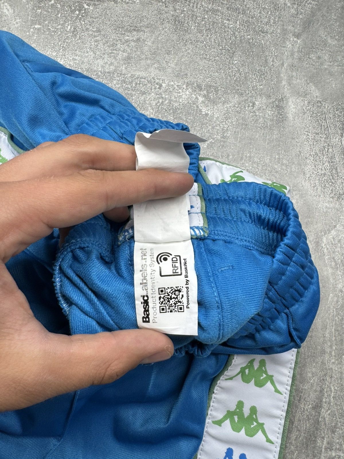 Kappa × Vintage VINTAGE KAPPA BLUE CLASSIC STRIPE TRACK PANTS Size US 33 - 12 Thumbnail