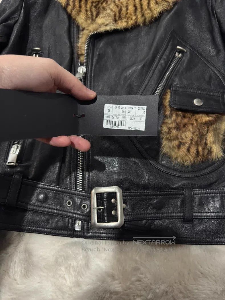 Saint Laurent Paris Saint Laurent Paris Vintage Fur Leather Jacket Size US M / EU 48-50 / 2 - 3 Thumbnail